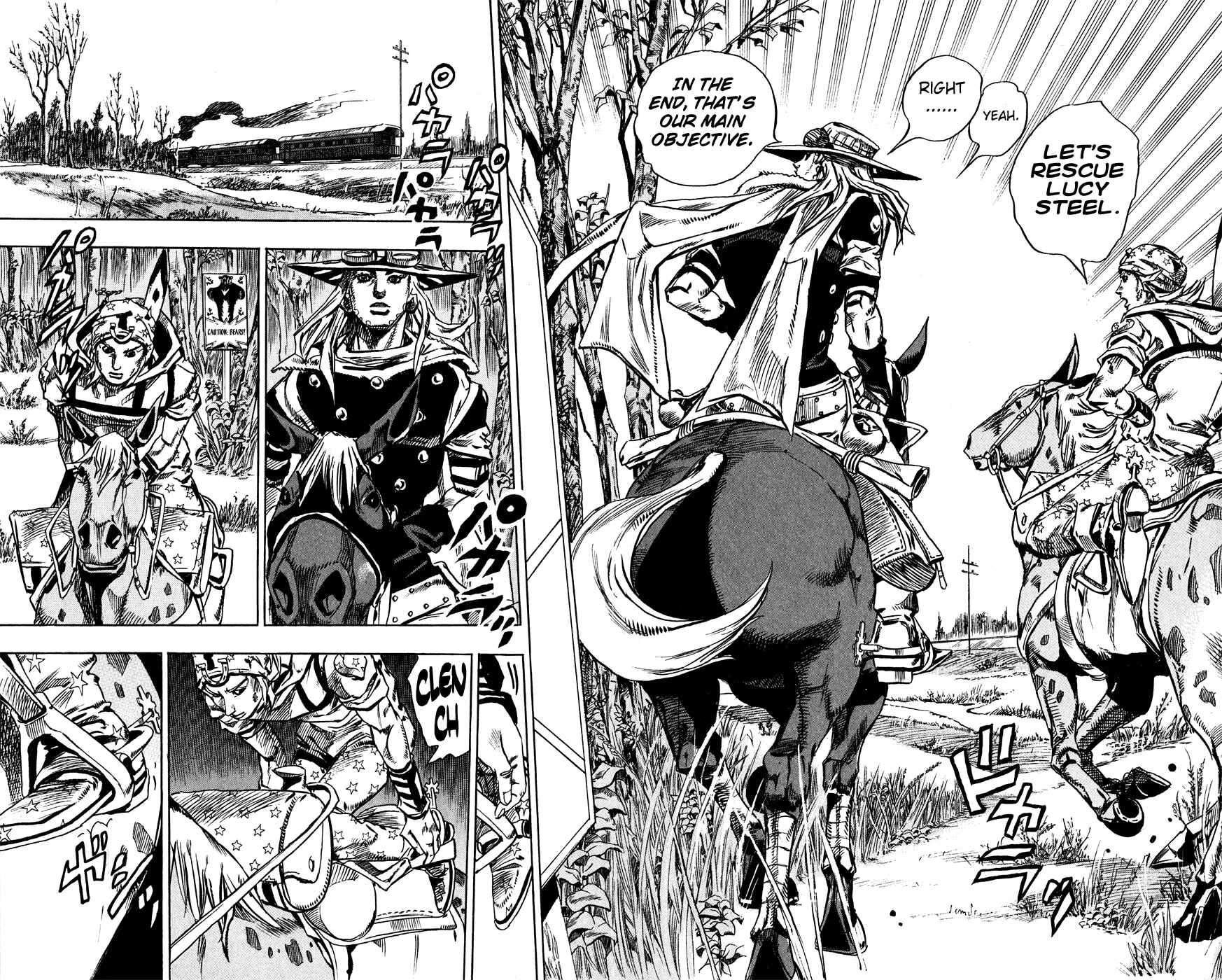 Page 17 Chapter 76 JoJos Bizarre Adventure Part 7 - Steel Ball Run