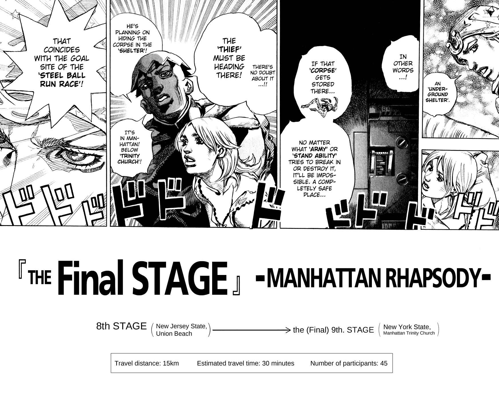 Page 19 Chapter 90 JoJos Bizarre Adventure Part 7 - Steel Ball Run