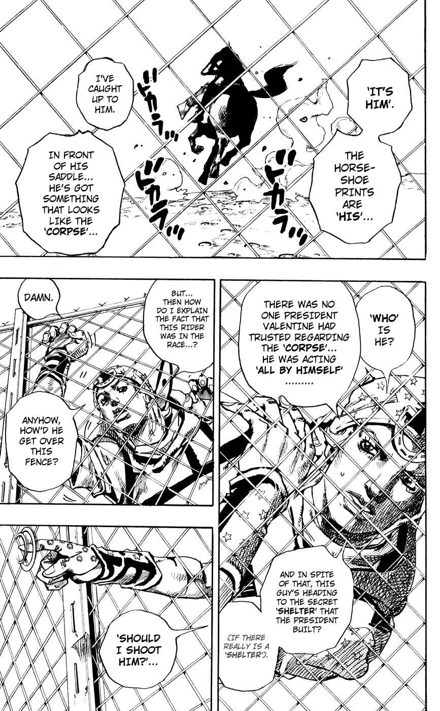 Page 28 Chapter 90 JoJos Bizarre Adventure Part 7 - Steel Ball Run