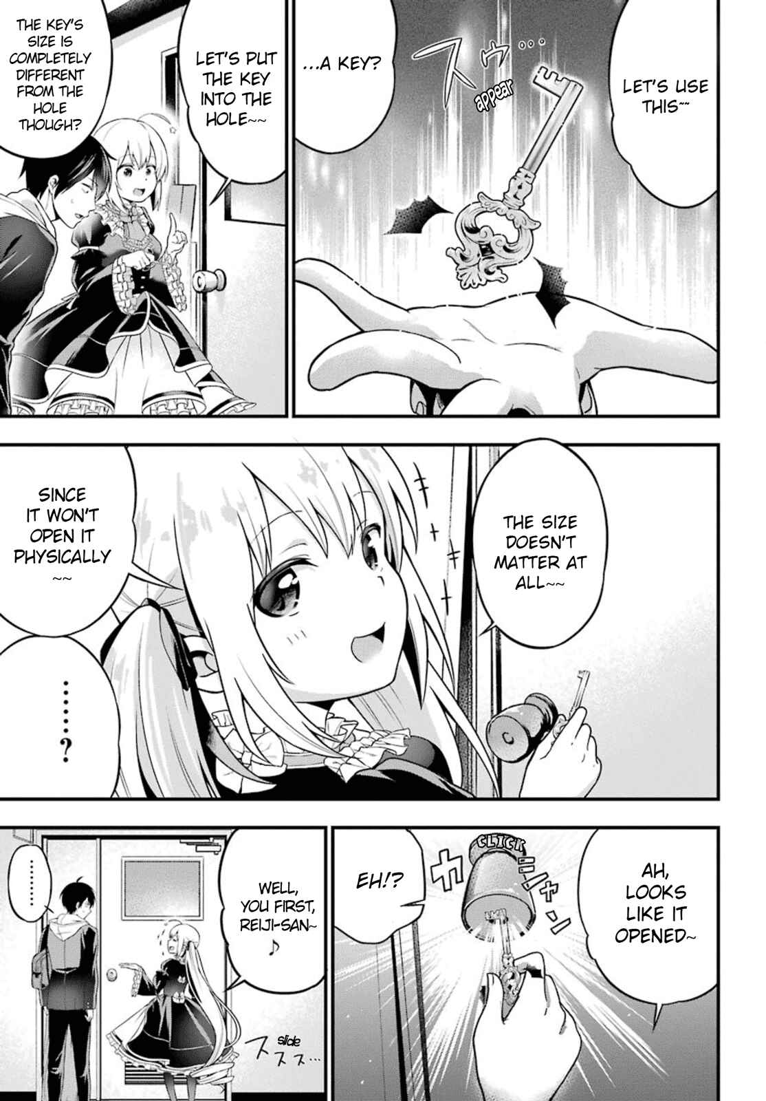 Page 12 Chapter 3 Yonaka no Reiji ni Harem wo!!