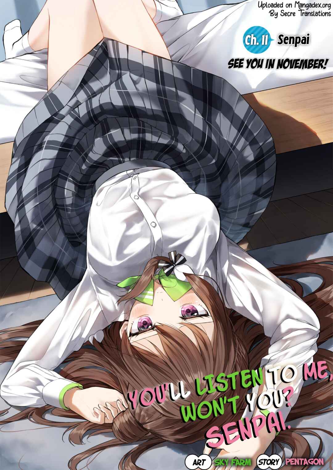 Page 20 Chapter 10 Kiite kuremasu yo ne? Senpai