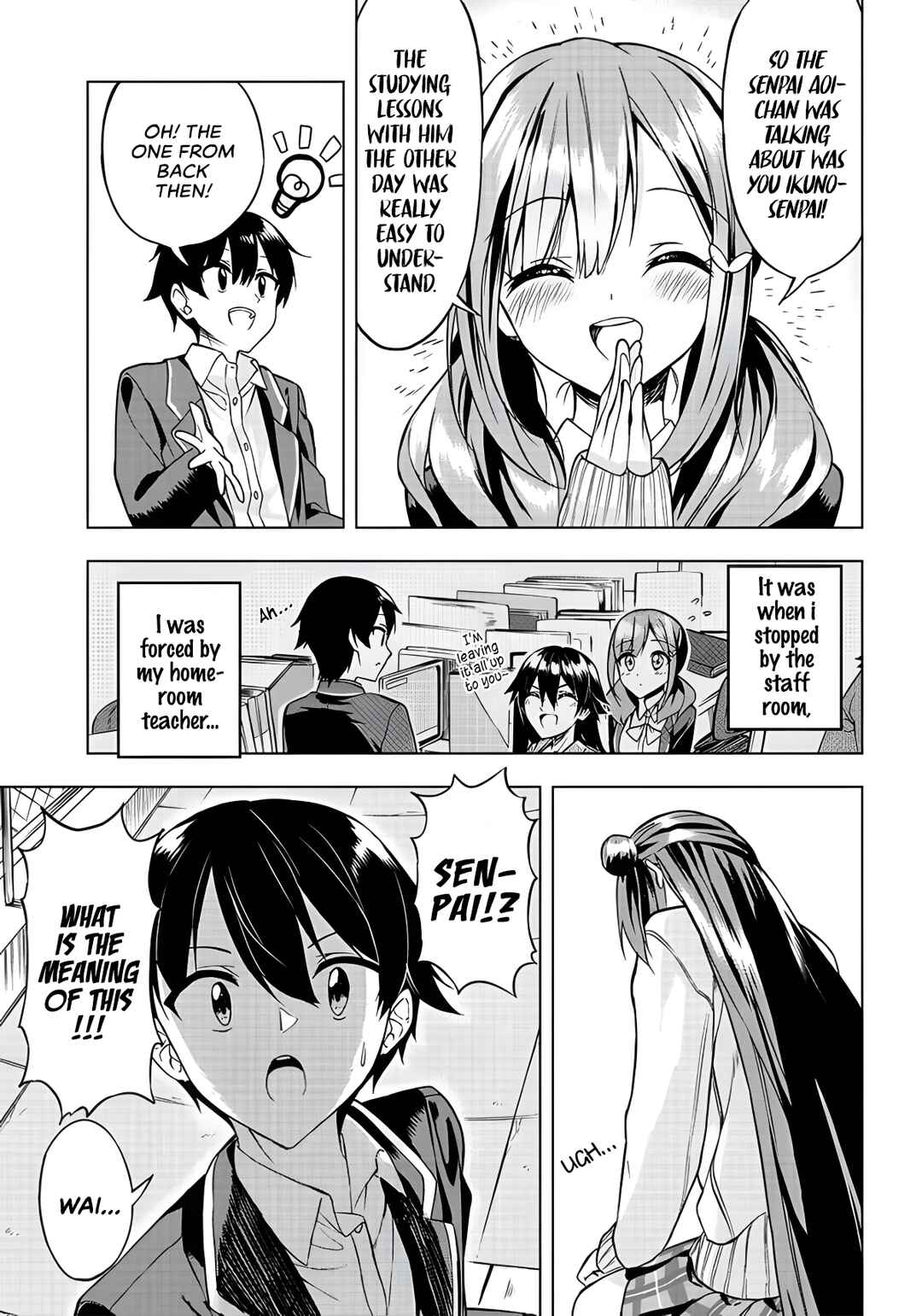 Page 16 Chapter 5 Kiite kuremasu yo ne? Senpai