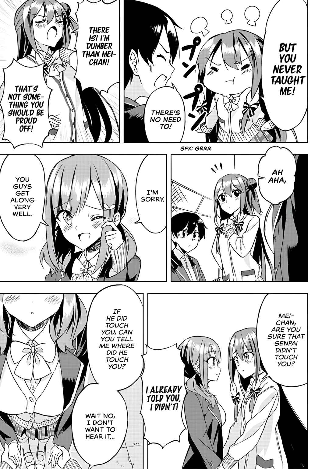 Page 18 Chapter 5 Kiite kuremasu yo ne? Senpai