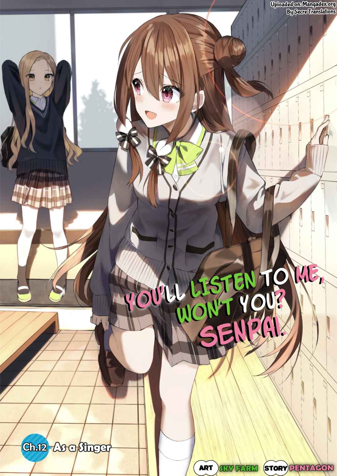 Page 1 Chapter 12 Kiite kuremasu yo ne? Senpai