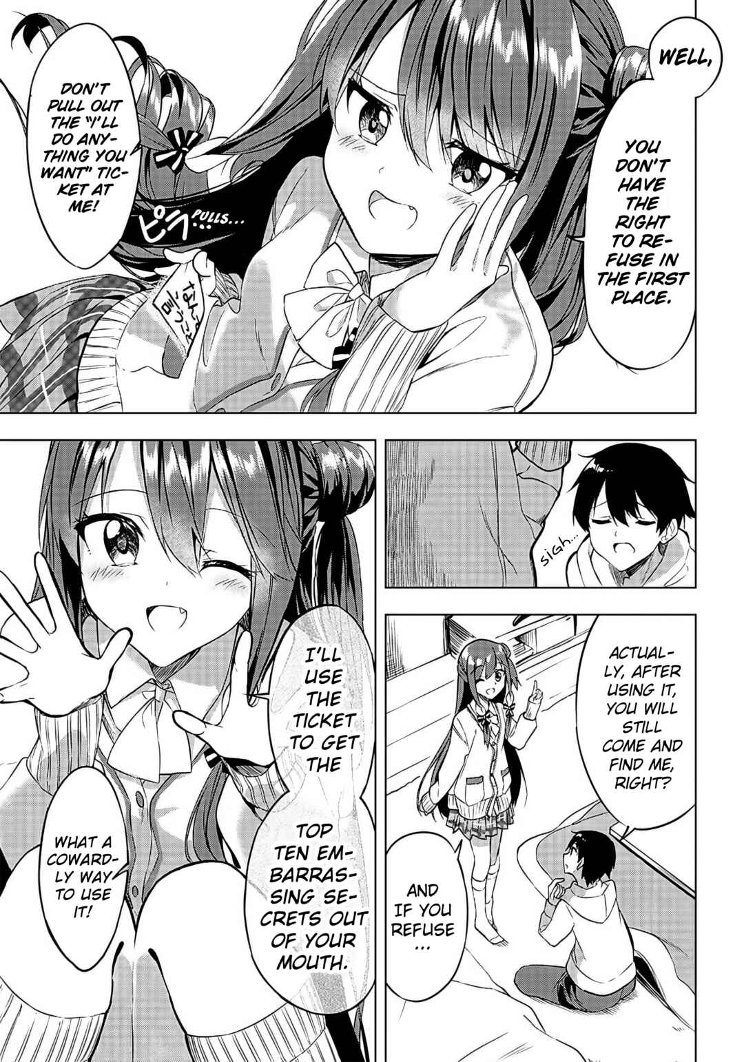 Page 12 Chapter 2 Kiite kuremasu yo ne? Senpai