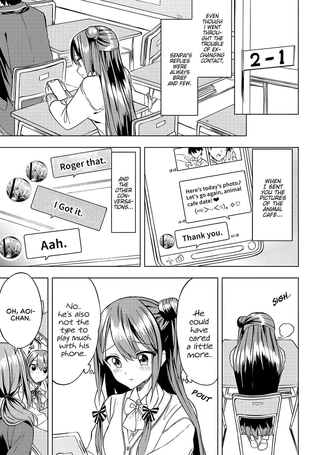Page 10 Chapter 4 Kiite kuremasu yo ne? Senpai