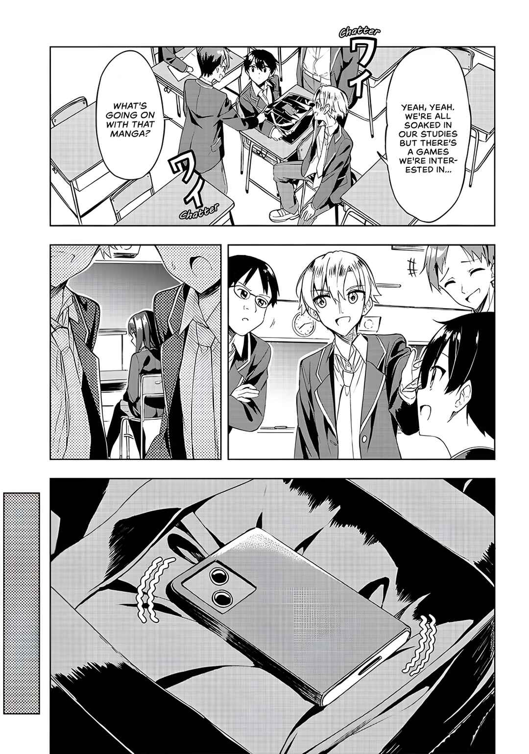 Page 8 Chapter 4 Kiite kuremasu yo ne? Senpai
