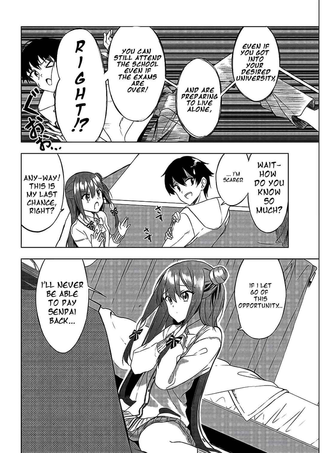 Page 8 Chapter 2.1 Kiite kuremasu yo ne? Senpai