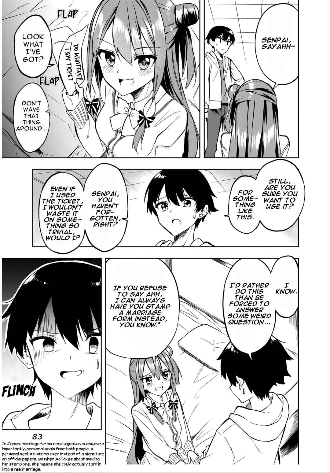 Page 11 Chapter 11 Kiite kuremasu yo ne? Senpai