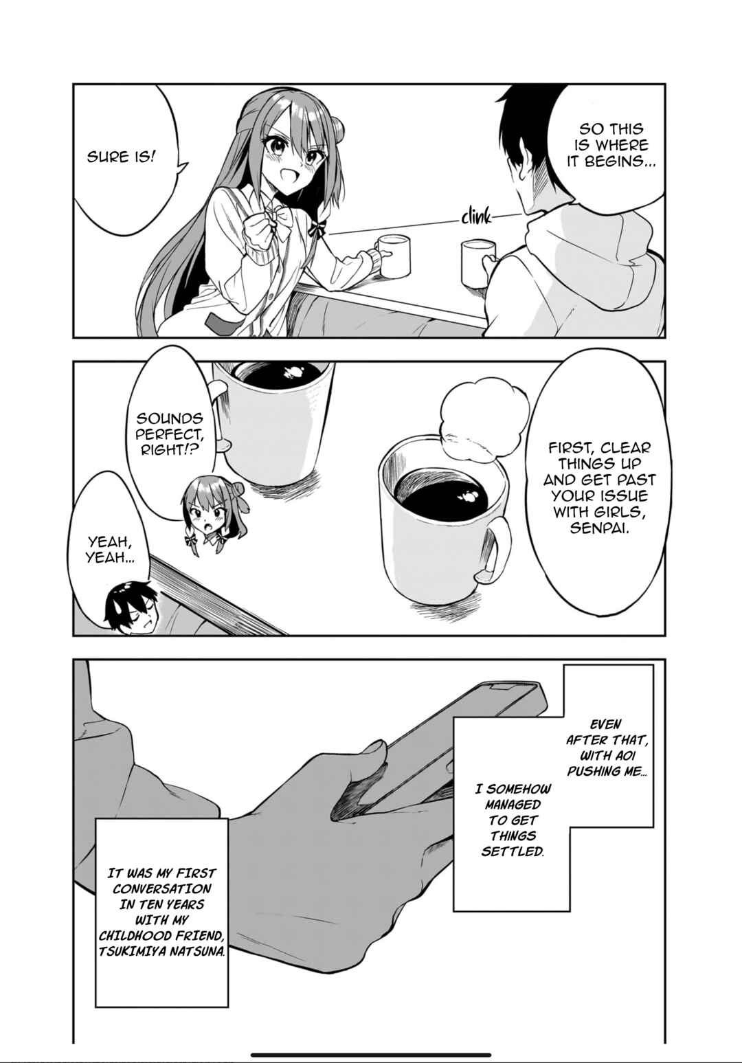 Page 14 Chapter 15 Kiite kuremasu yo ne? Senpai