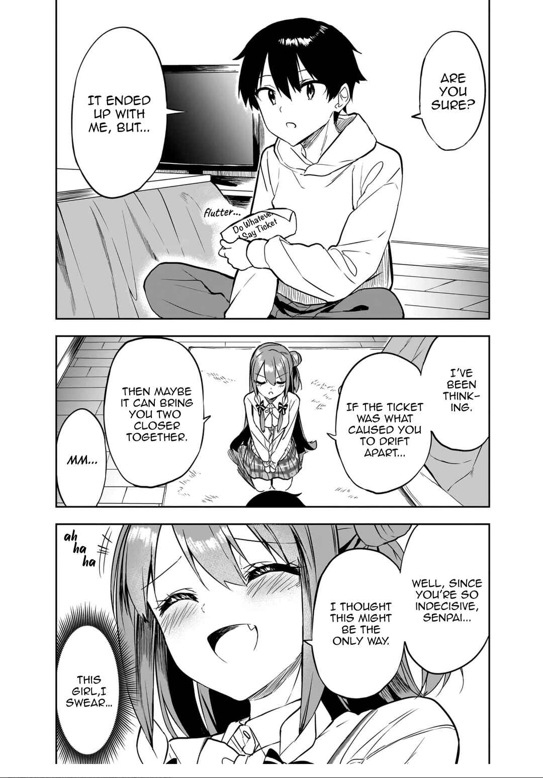 Page 2 Chapter 15 Kiite kuremasu yo ne? Senpai