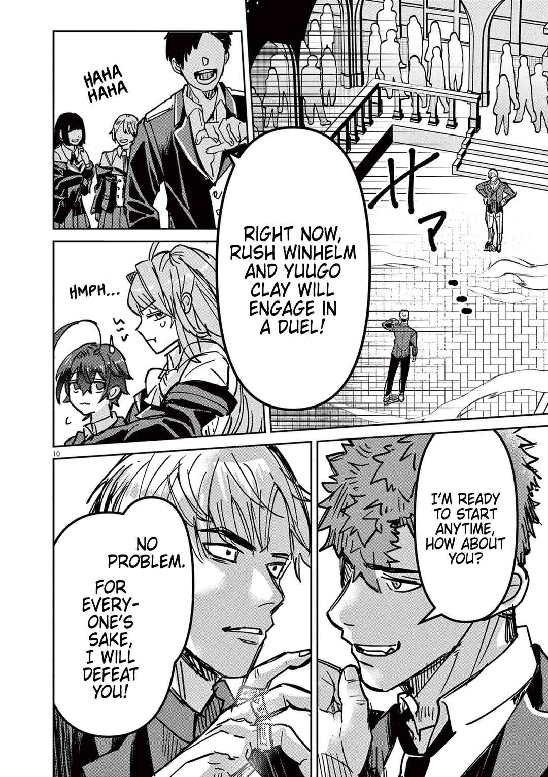 Page 10 Chapter 8 Nichiasa Suki no Otaku ga Akuyaku Seito ni Tenseishita Kekka, Hametsu Flag ga Houkaishiteiku Ken ni Tsuite