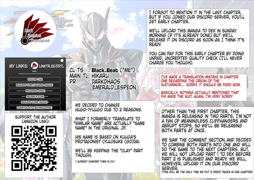 Page 1 Chapter 2 Nichiasa Suki no Otaku ga Akuyaku Seito ni Tenseishita Kekka, Hametsu Flag ga Houkaishiteiku Ken ni Tsuite
