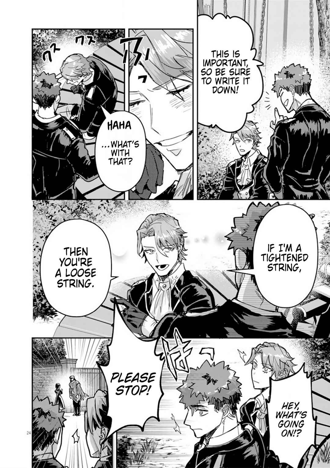 Page 24 Chapter 11 Nichiasa Suki no Otaku ga Akuyaku Seito ni Tenseishita Kekka, Hametsu Flag ga Houkaishiteiku Ken ni Tsuite