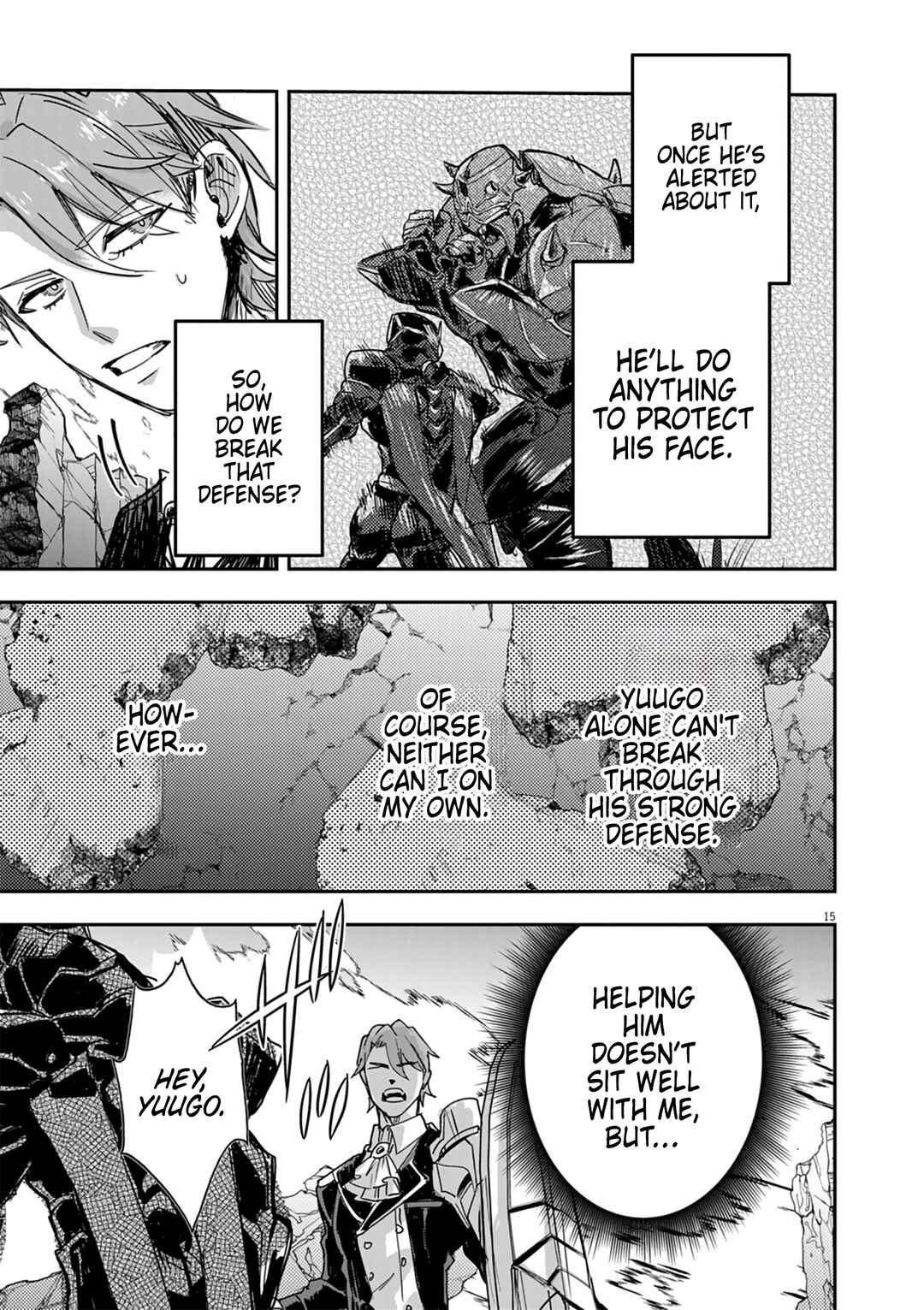 Page 15 Chapter 12 Nichiasa Suki no Otaku ga Akuyaku Seito ni Tenseishita Kekka, Hametsu Flag ga Houkaishiteiku Ken ni Tsuite