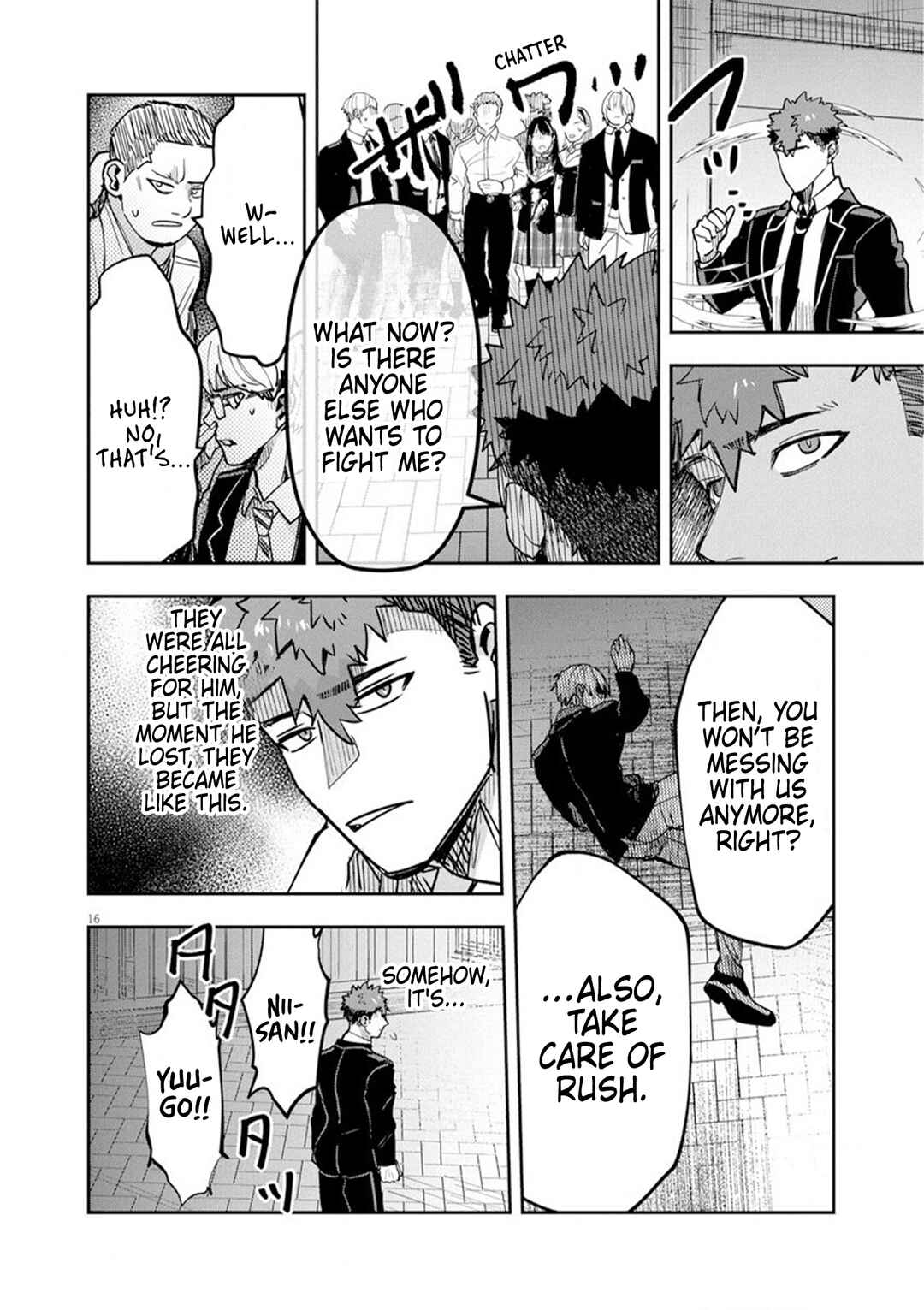 Page 16 Chapter 9 Nichiasa Suki no Otaku ga Akuyaku Seito ni Tenseishita Kekka, Hametsu Flag ga Houkaishiteiku Ken ni Tsuite