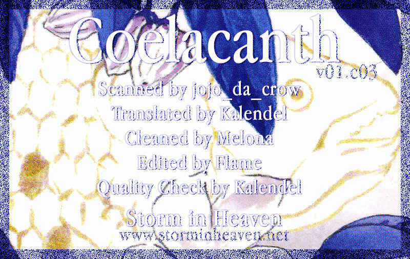 Page 1 Chapter 3 Coelacanth