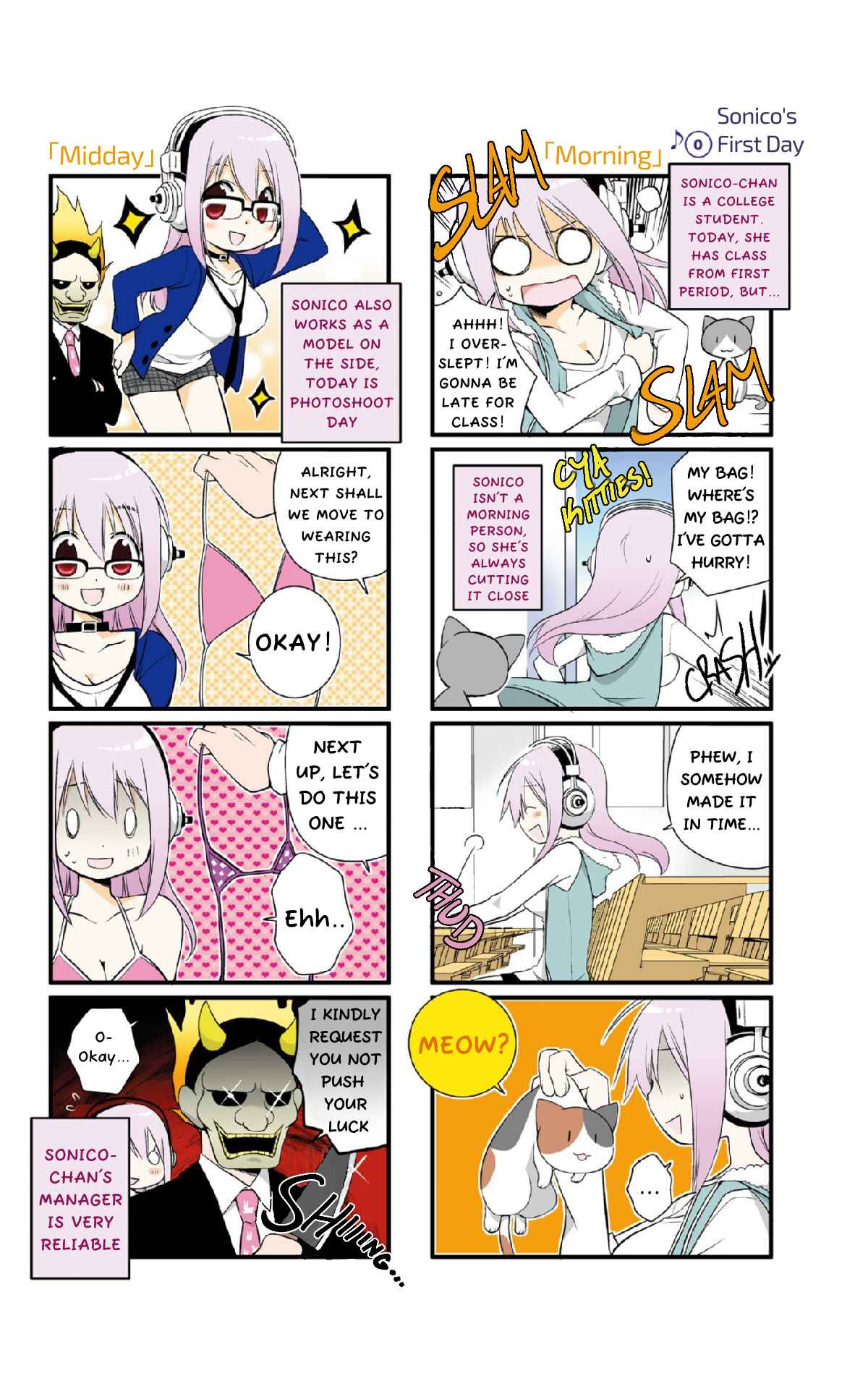 Page 4 Chapter 0 Super Sonico SoniKoma