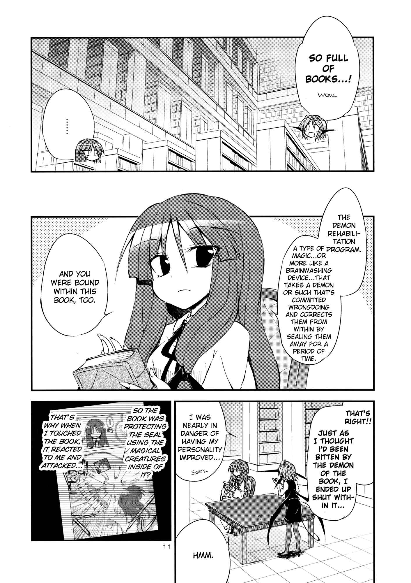 Page 11 Chapter Unknown_a27d Touhou - Kore ga Watashi no Librarian!! (Doujinshi)