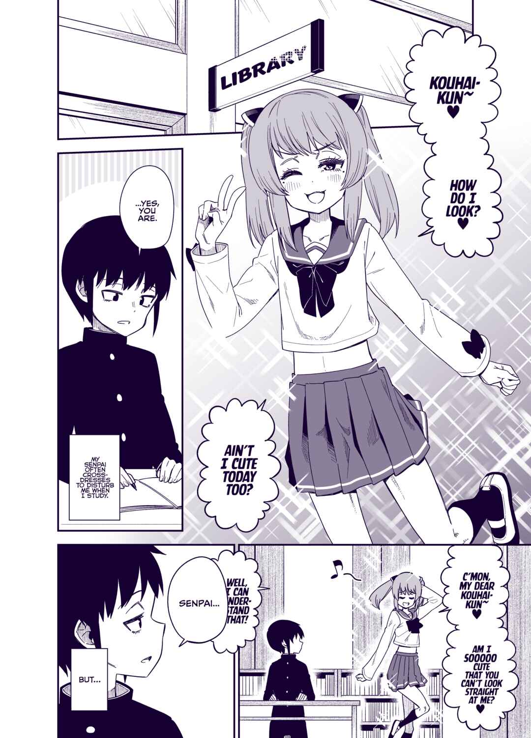 Page 1 Chapter Unknown_09a7 My Senpai Who Always Misses Something