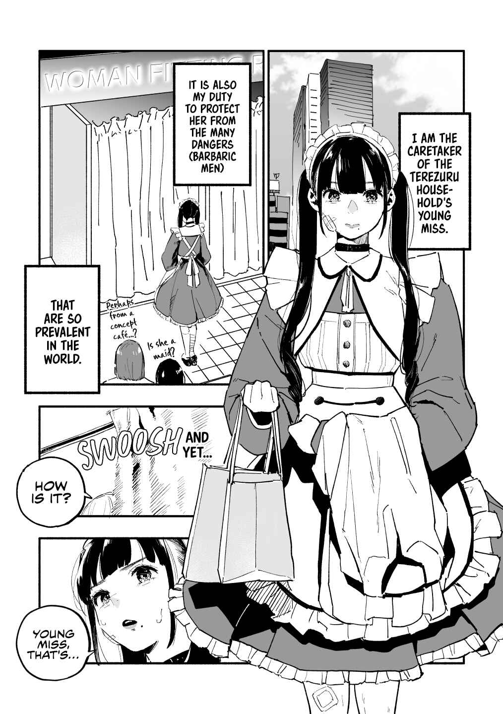 Page 1 Chapter 10 The Angelic Transfer Student and Mastophobia-kun