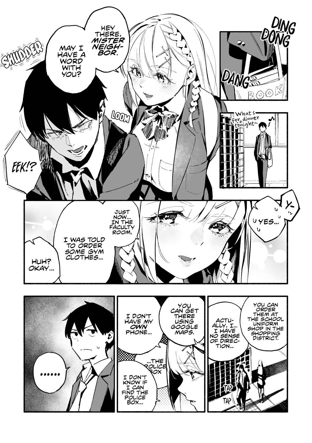 Page 2 Chapter 3 The Angelic Transfer Student and Mastophobia-kun