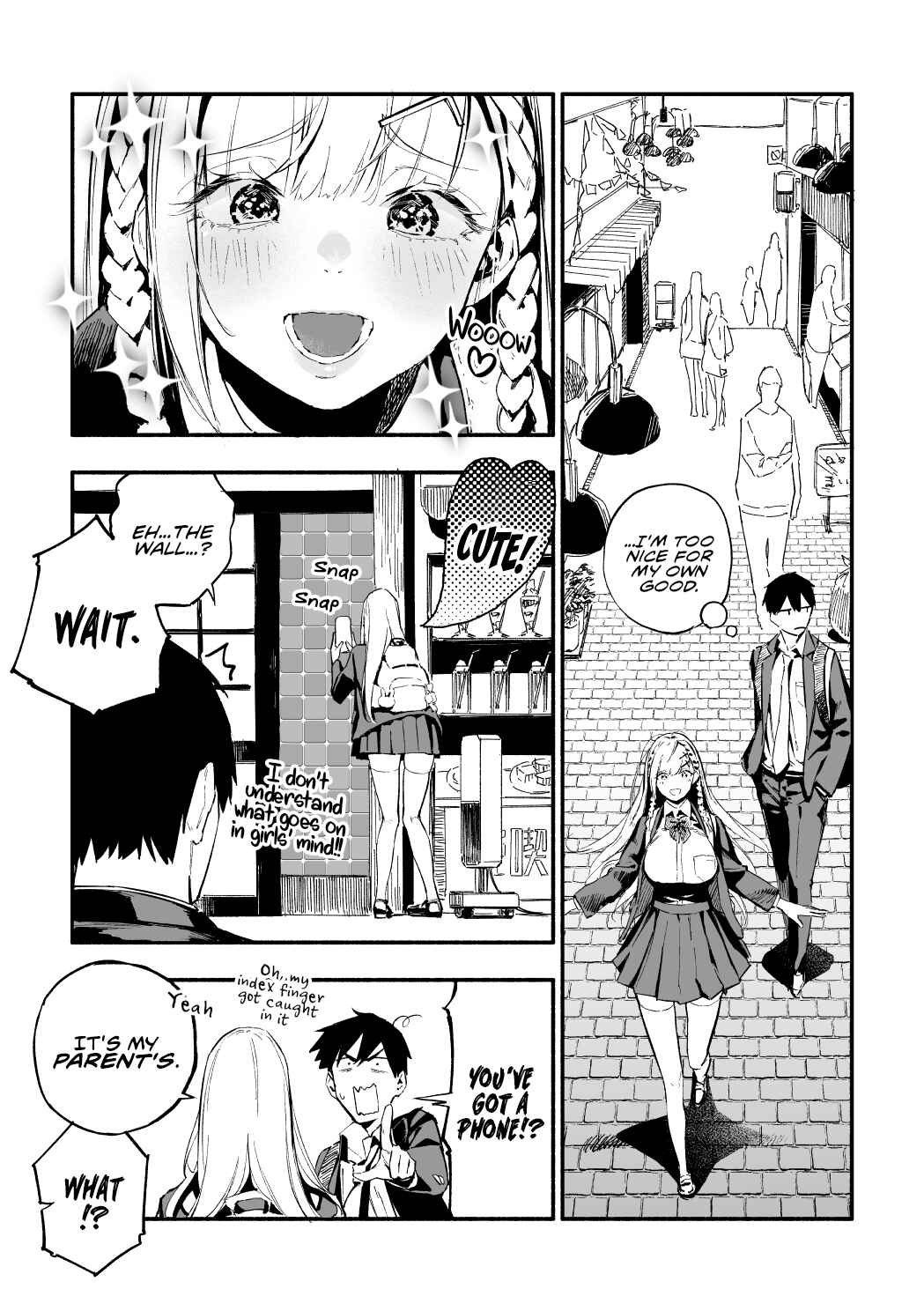 Page 3 Chapter 3 The Angelic Transfer Student and Mastophobia-kun