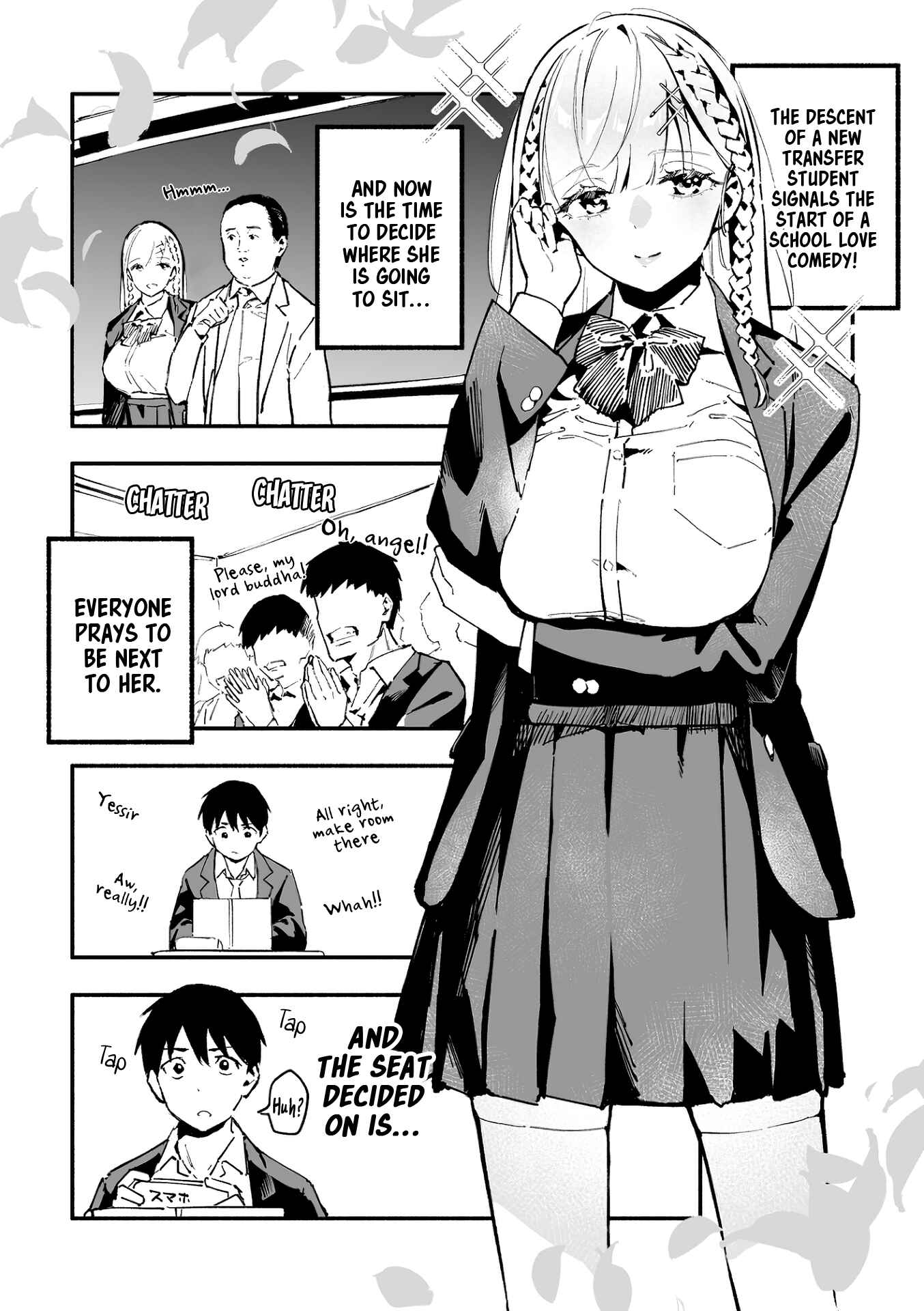 Page 1 Chapter 2 The Angelic Transfer Student and Mastophobia-kun