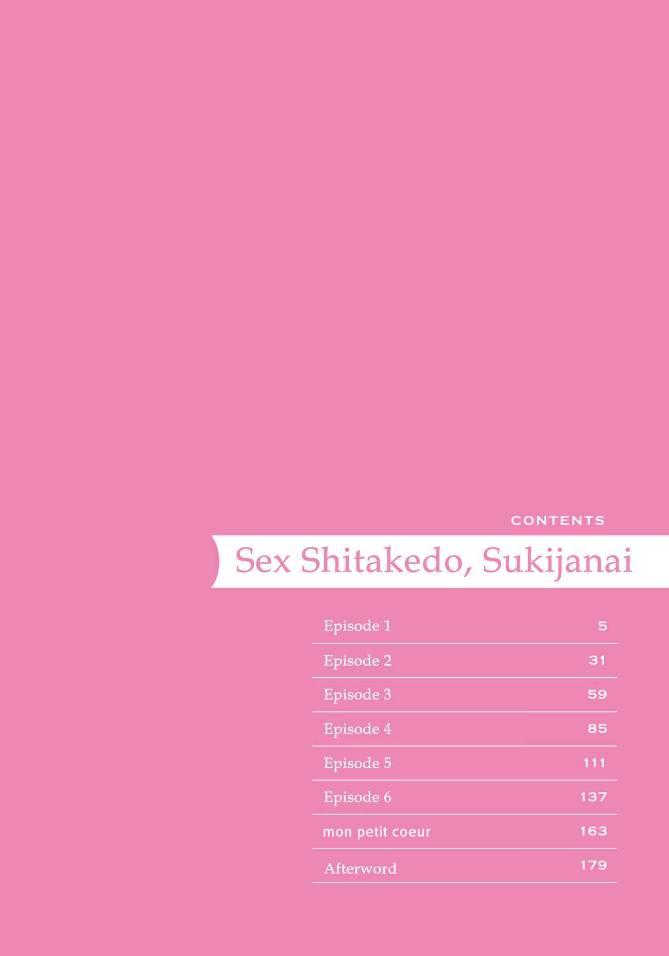 Page 6 Chapter 1 Sex Shitakedo, Sukijanai