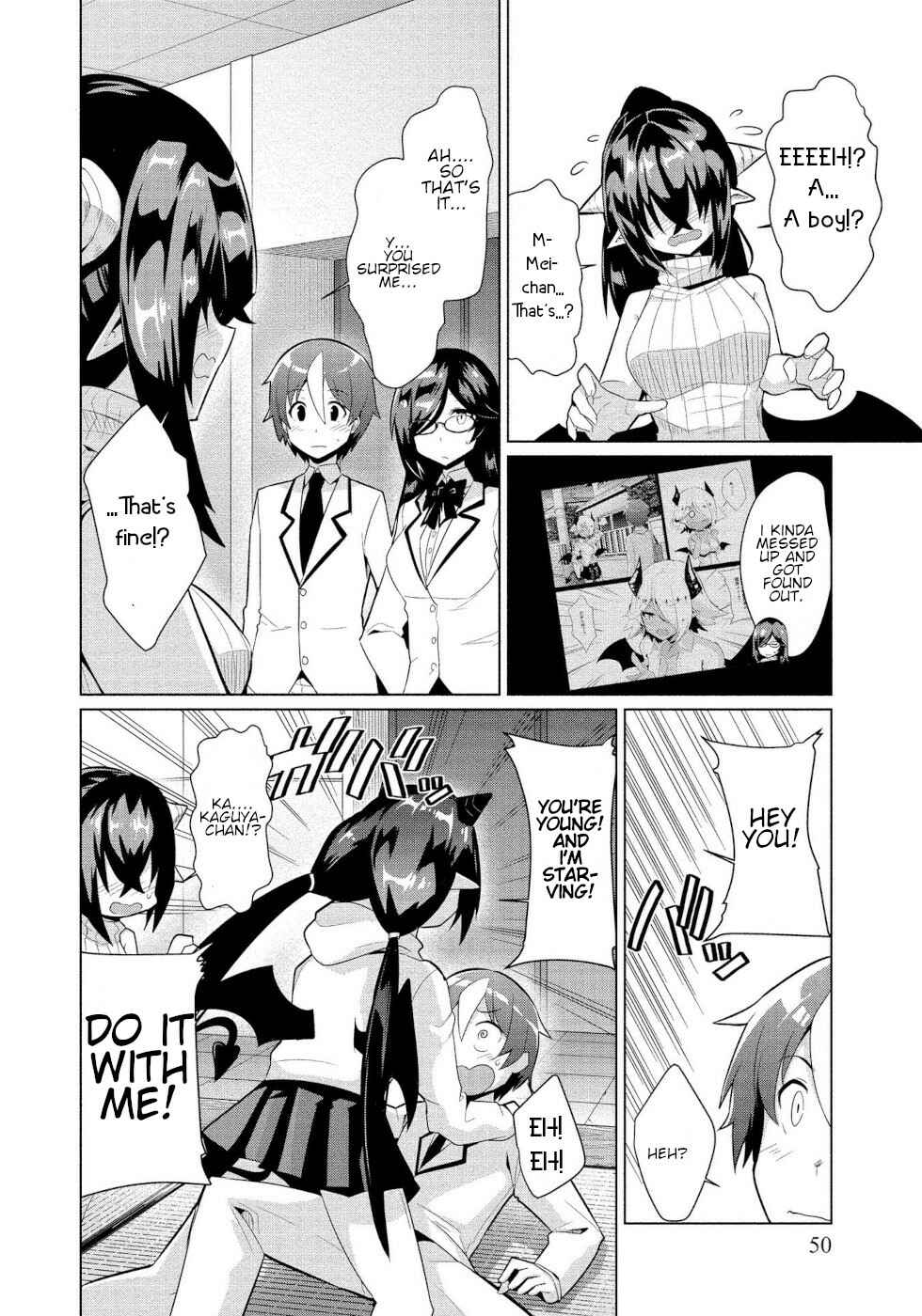 Page 9 Chapter 2 Succubus na Iinchou ni Okotowari Saremashite
