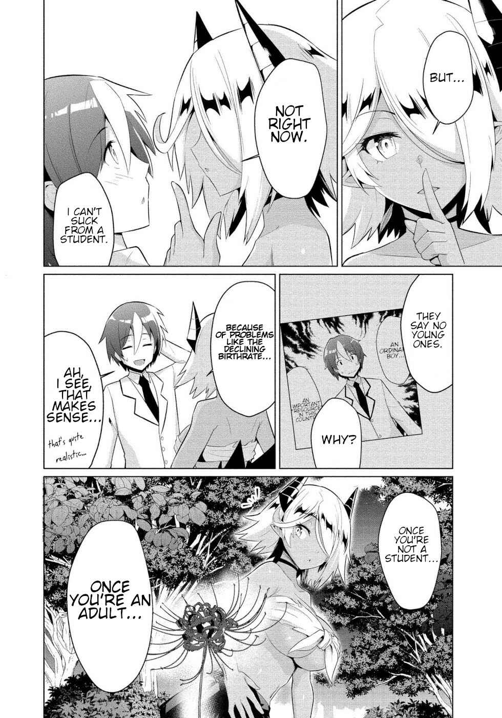 Page 22 Chapter 3 Succubus na Iinchou ni Okotowari Saremashite