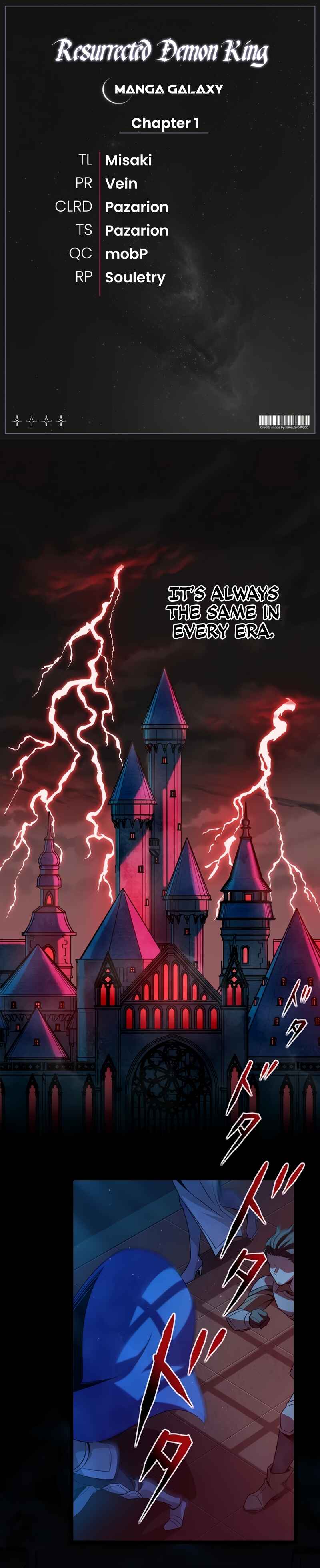 Page 1 Chapter 1 Resurrected Demon King