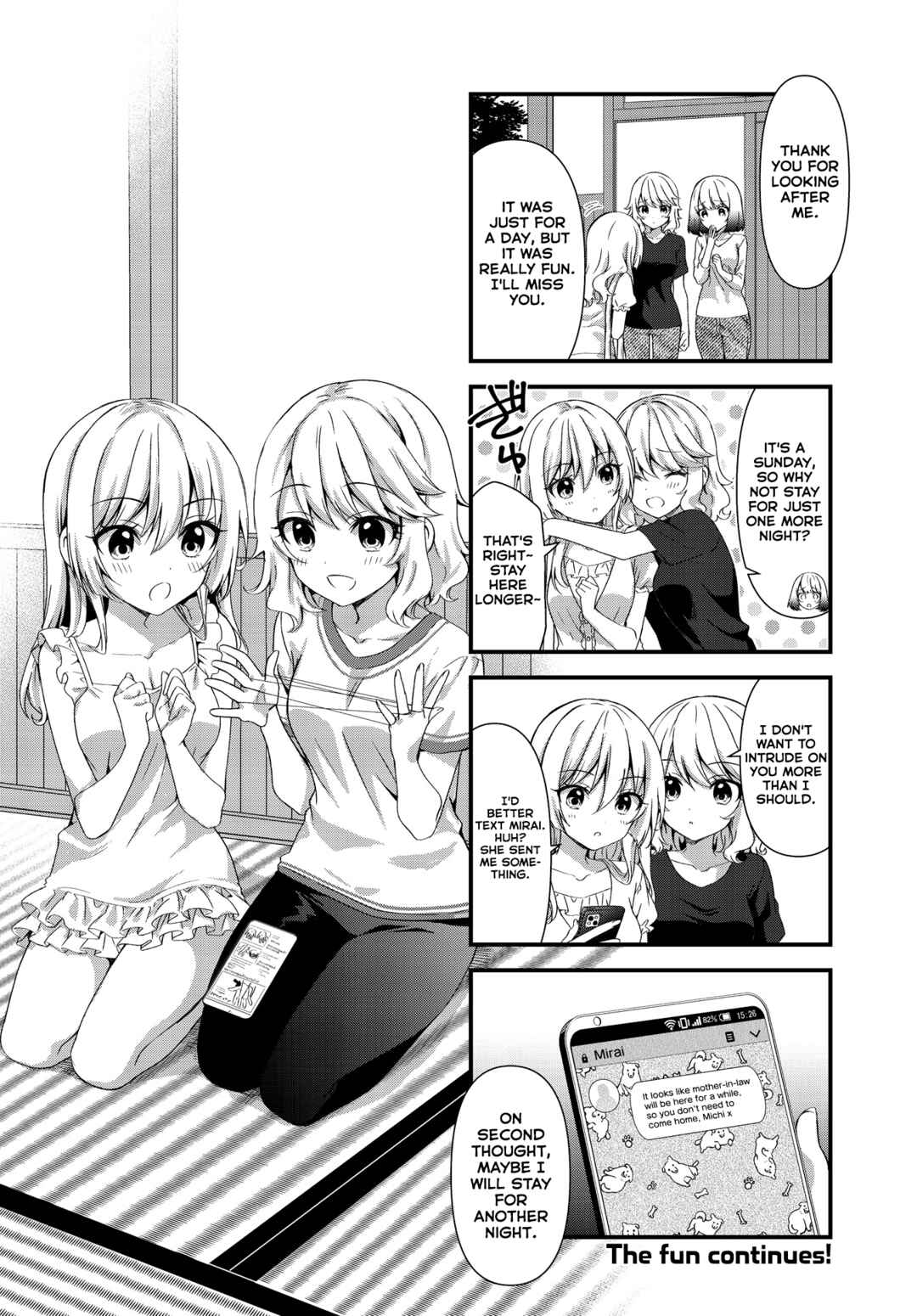 Page 8 Chapter 15 Oshikake Nyobo, Kodomo Tsuki!
