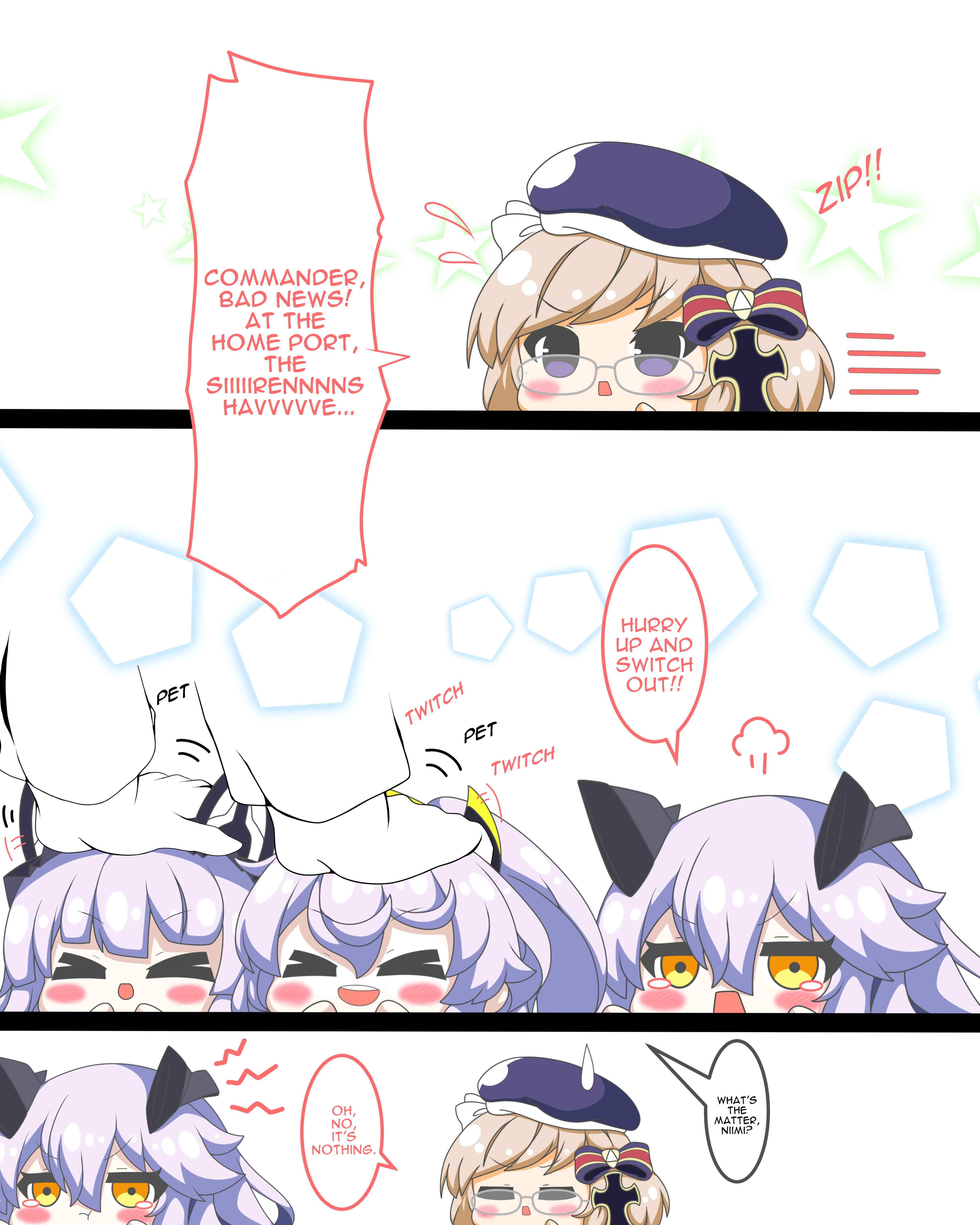 Page 4 Chapter 58 Azur Lane - Headpetting Shipgirls (Doujinshi)