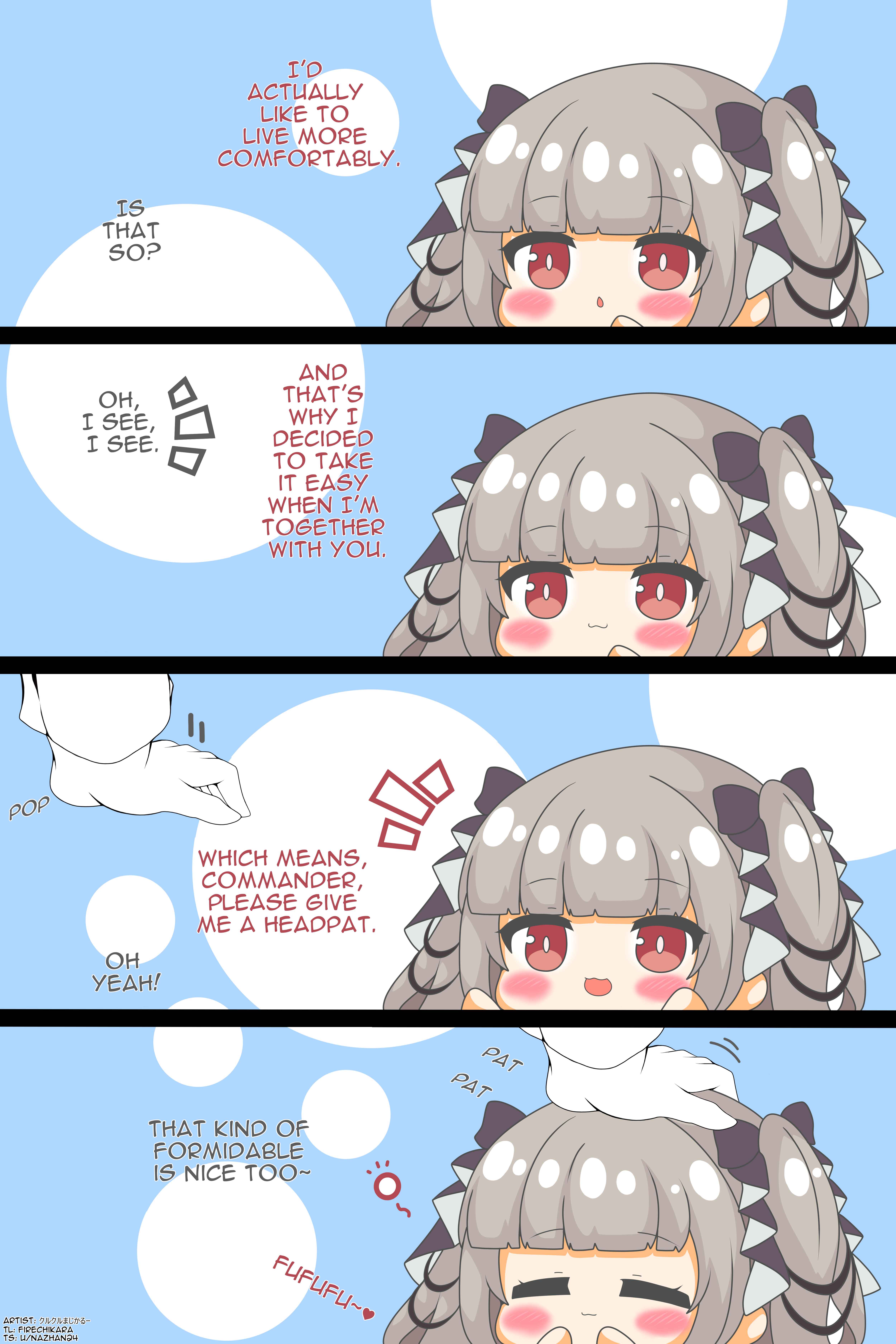 Page 1 Chapter 57 Azur Lane - Headpetting Shipgirls (Doujinshi)