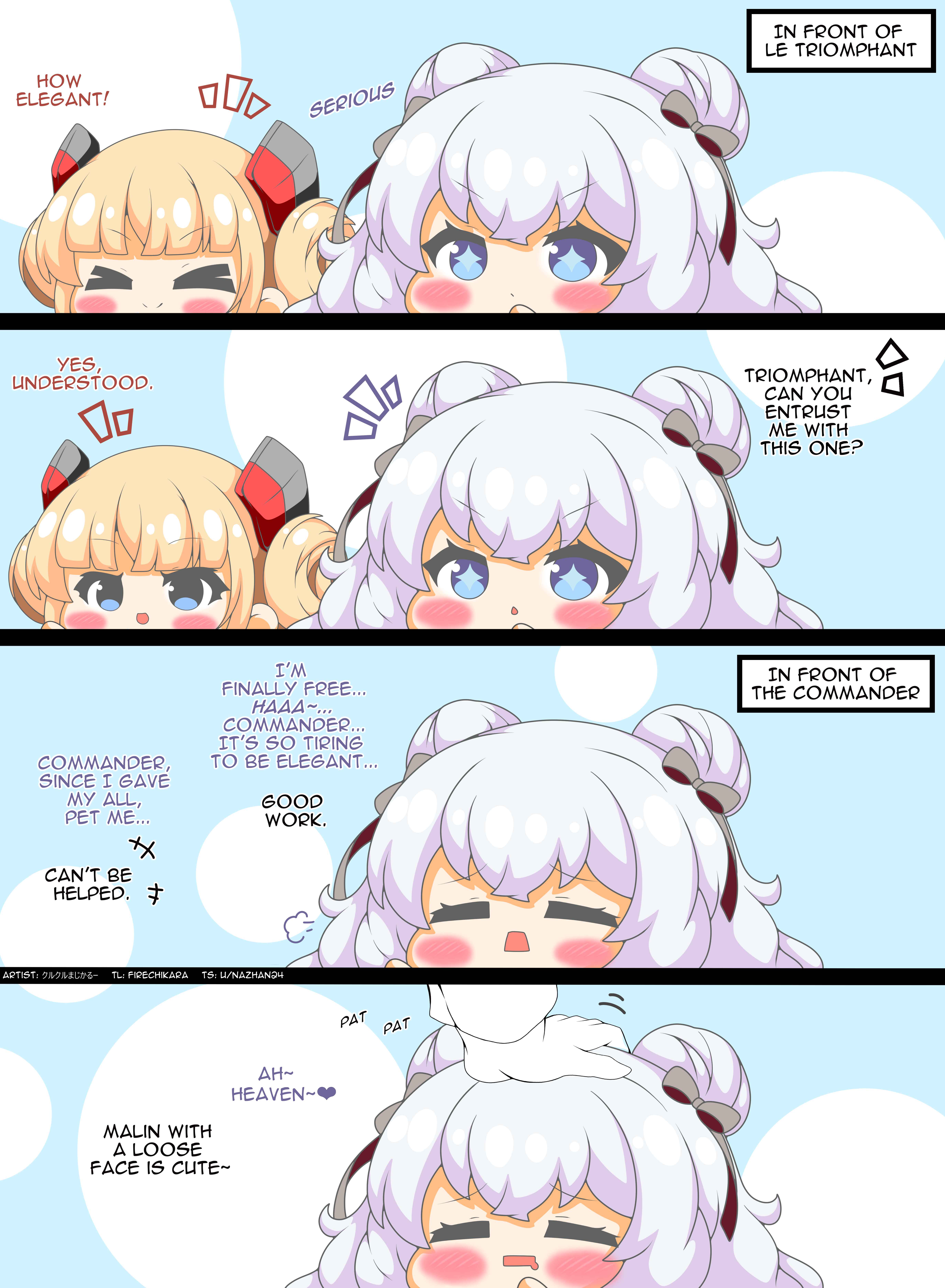 Page 1 Chapter 113 Azur Lane - Headpetting Shipgirls (Doujinshi)