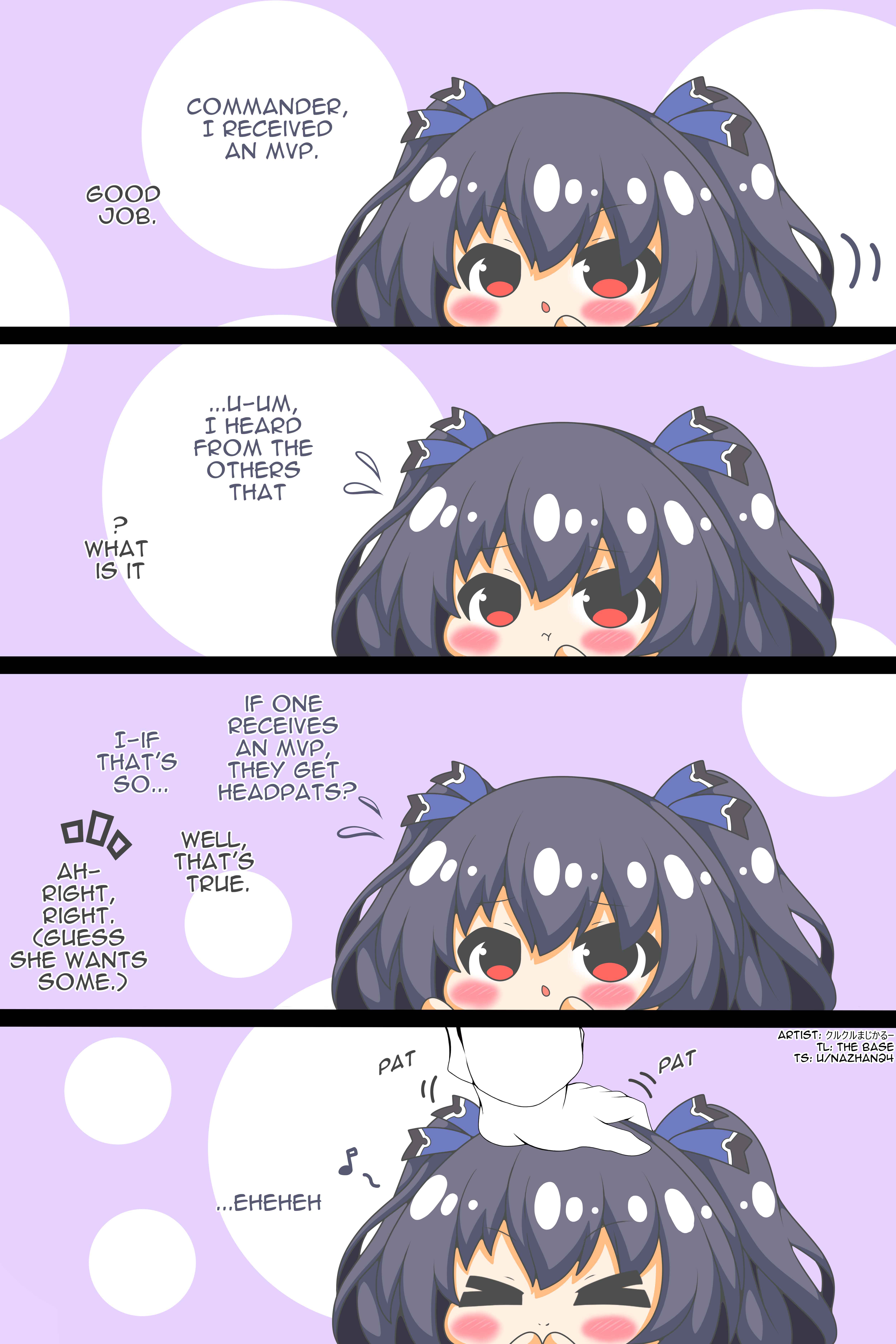 Page 1 Chapter 68 Azur Lane - Headpetting Shipgirls (Doujinshi)
