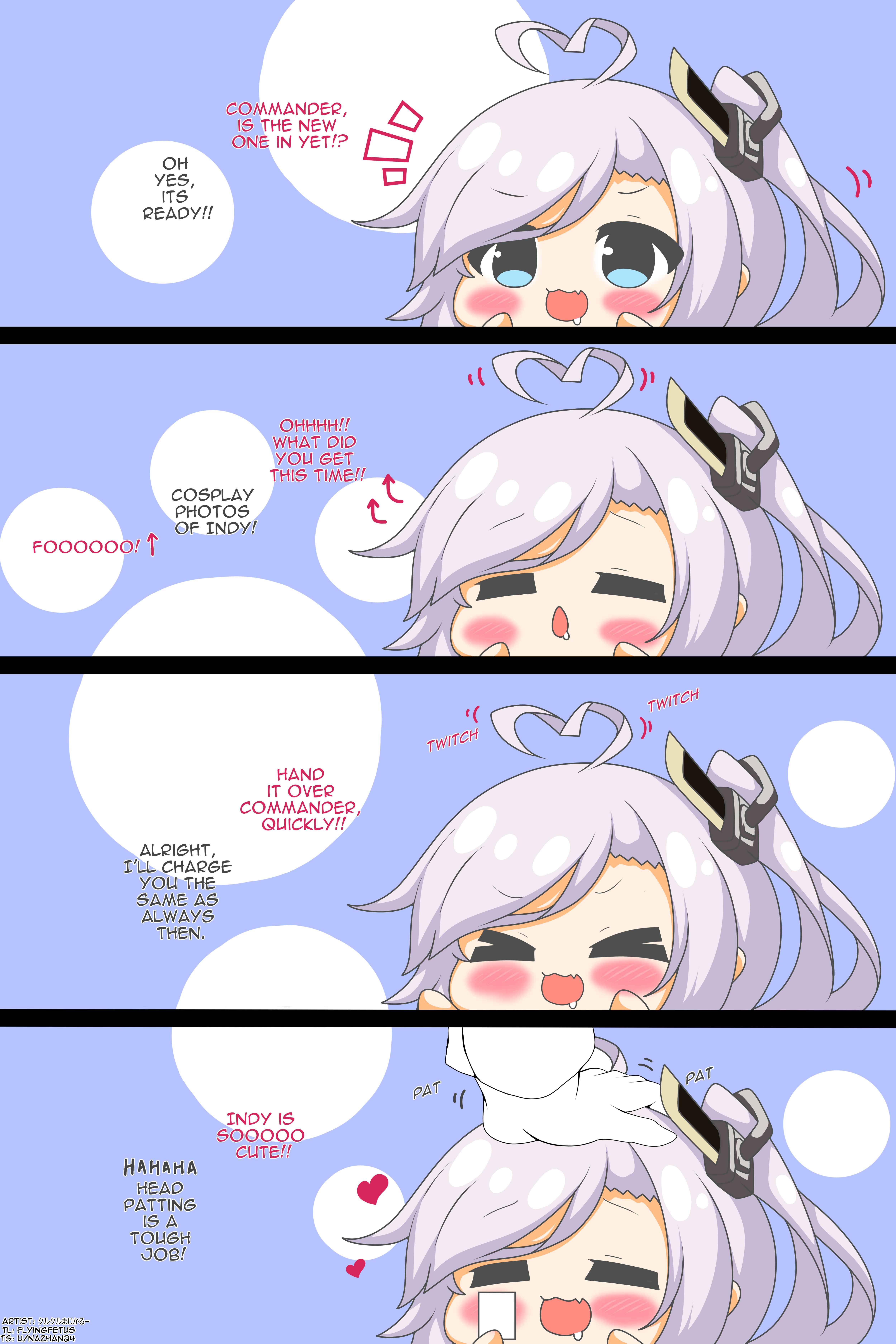 Page 1 Chapter 35 Azur Lane - Headpetting Shipgirls (Doujinshi)