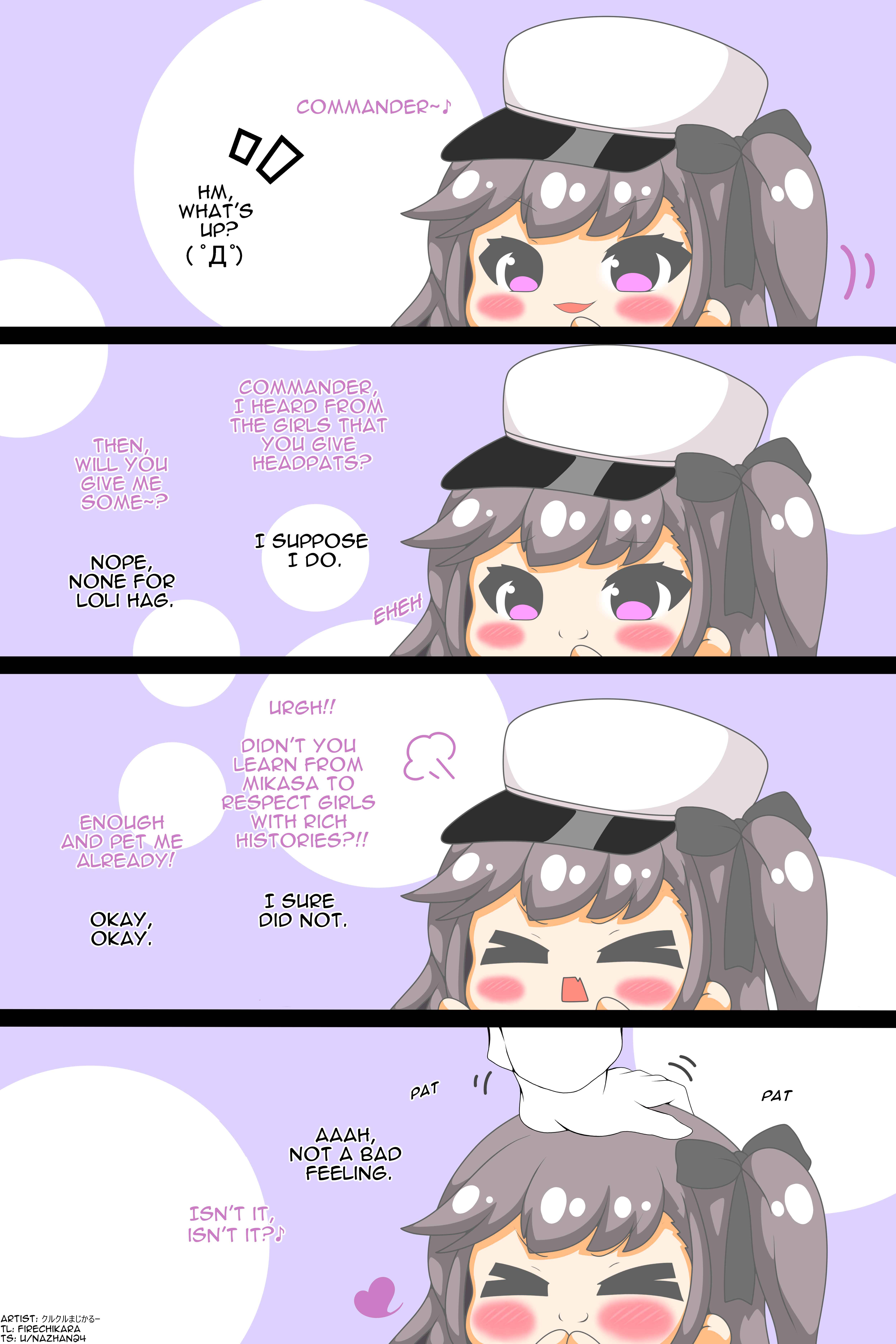 Page 1 Chapter 103 Azur Lane - Headpetting Shipgirls (Doujinshi)