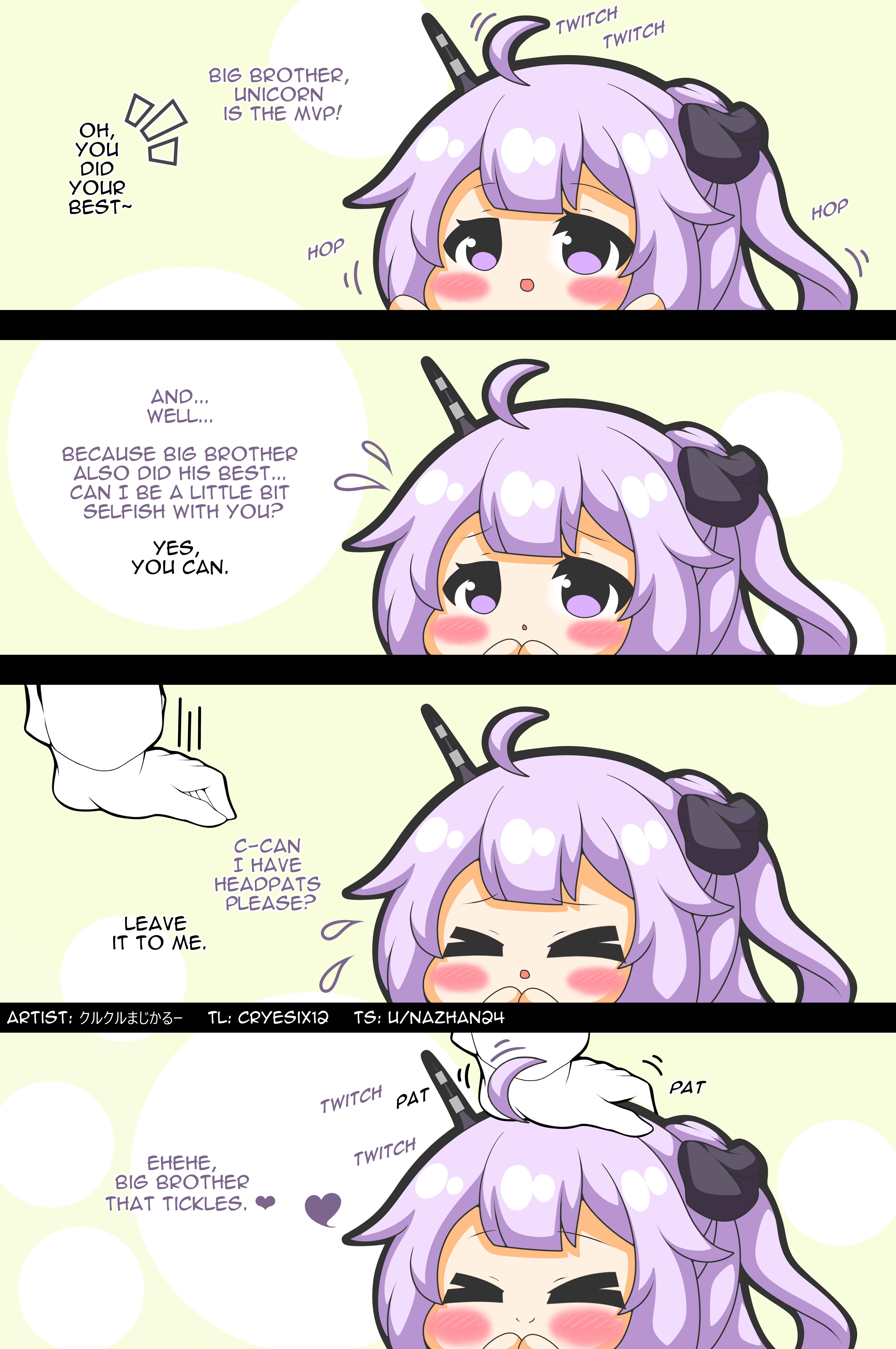 Page 1 Chapter 123 Azur Lane - Headpetting Shipgirls (Doujinshi)