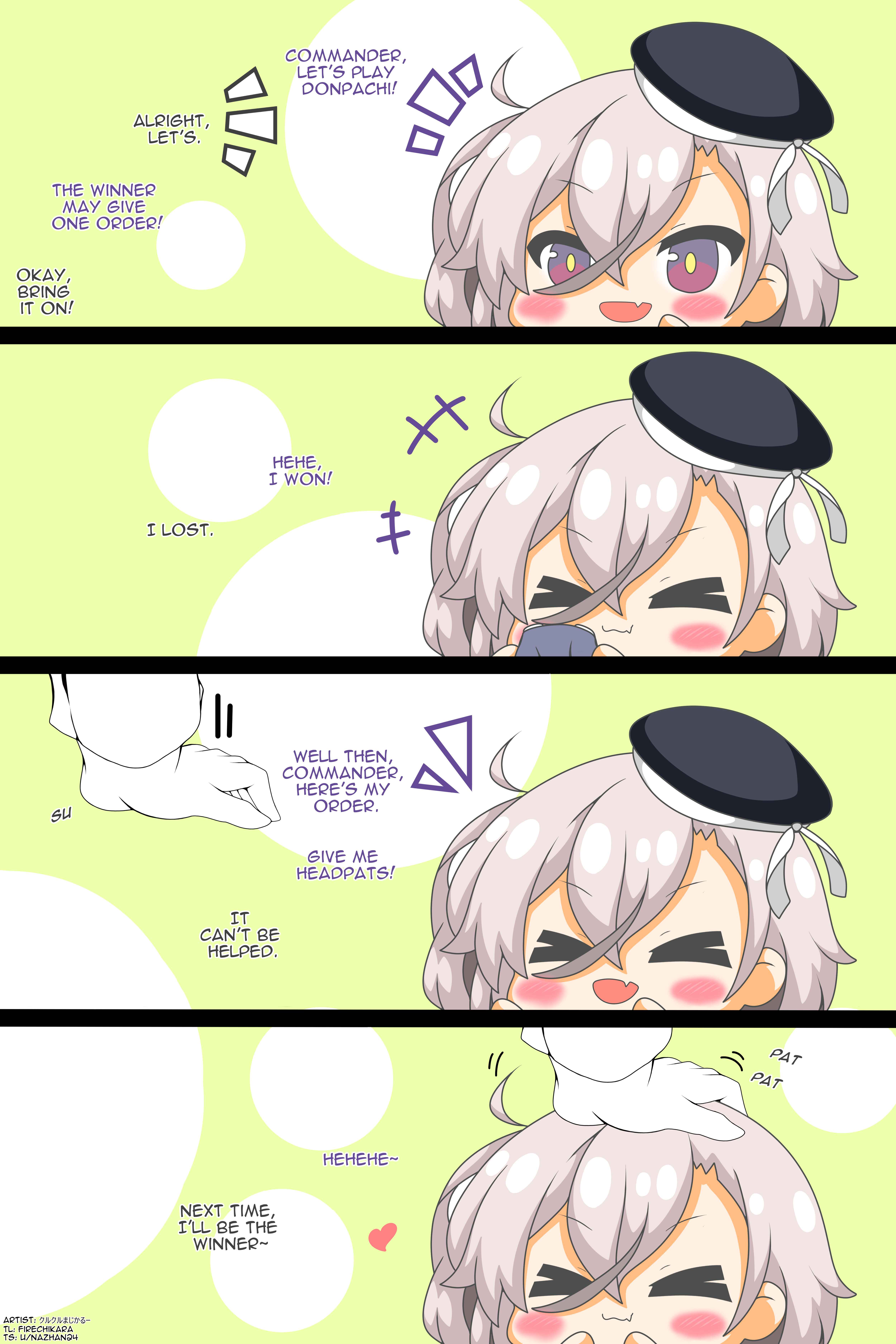 Page 1 Chapter 60 Azur Lane - Headpetting Shipgirls (Doujinshi)