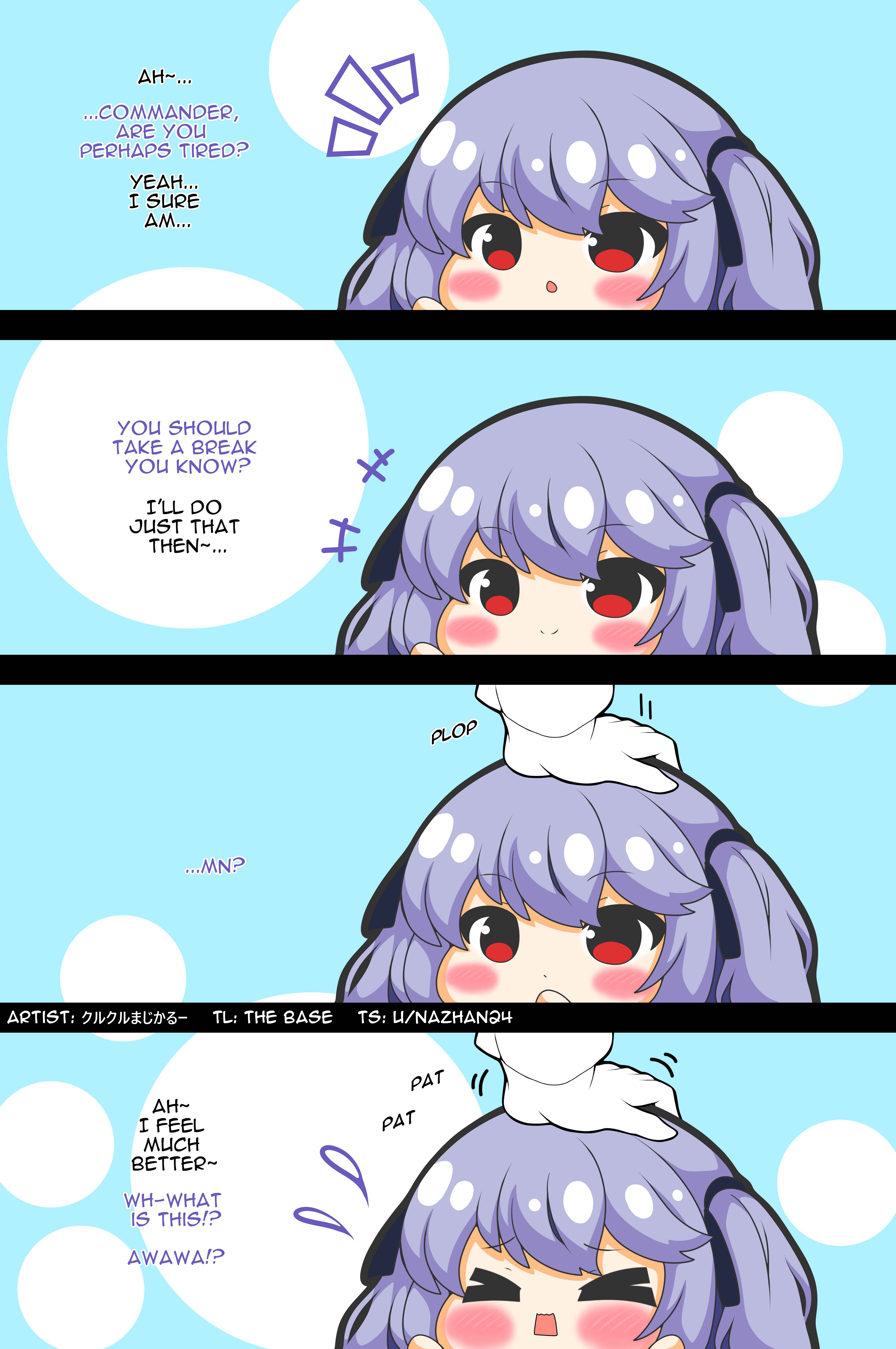 Page 1 Chapter 134 Azur Lane - Headpetting Shipgirls (Doujinshi)
