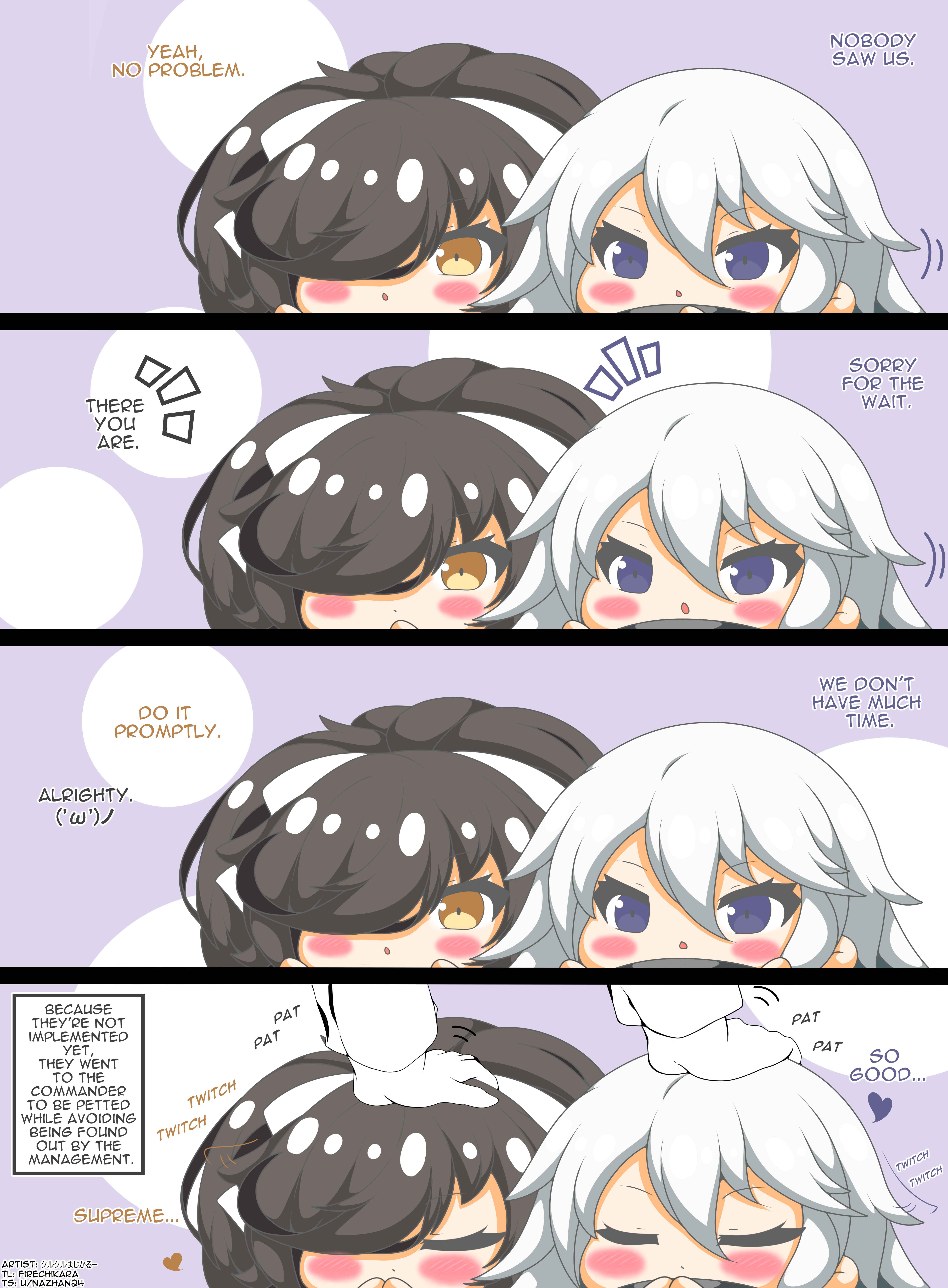 Page 1 Chapter 91 Azur Lane - Headpetting Shipgirls (Doujinshi)