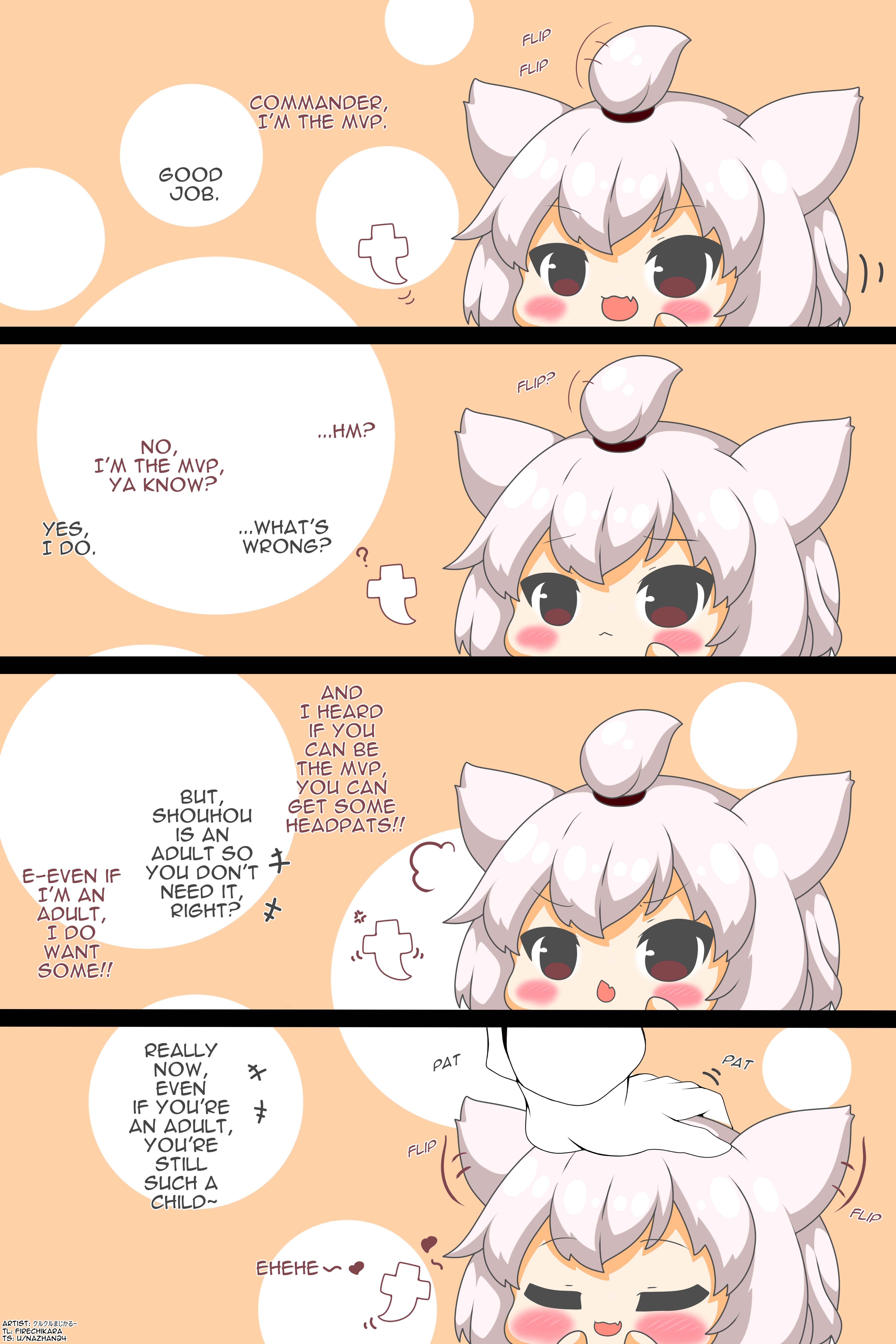 Page 1 Chapter 40 Azur Lane - Headpetting Shipgirls (Doujinshi)