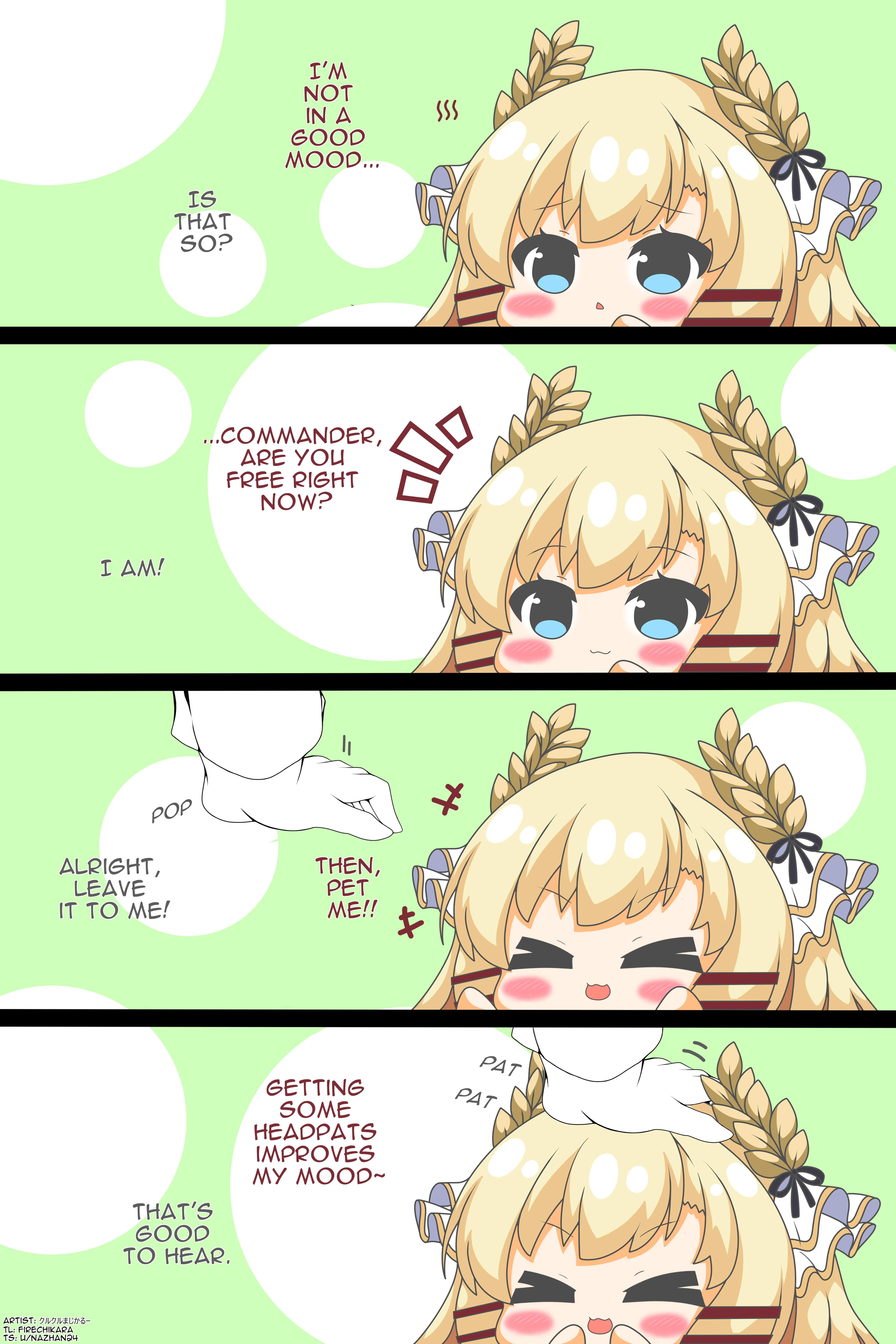 Page 1 Chapter 56 Azur Lane - Headpetting Shipgirls (Doujinshi)