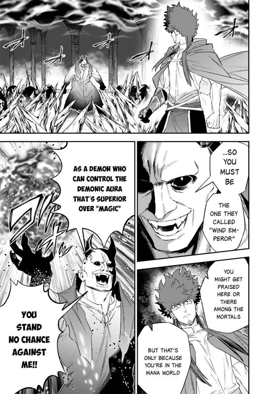 Page 4 Chapter 55 Sekai ni Hitori, Zenzokusei Mahou no Tsukaite