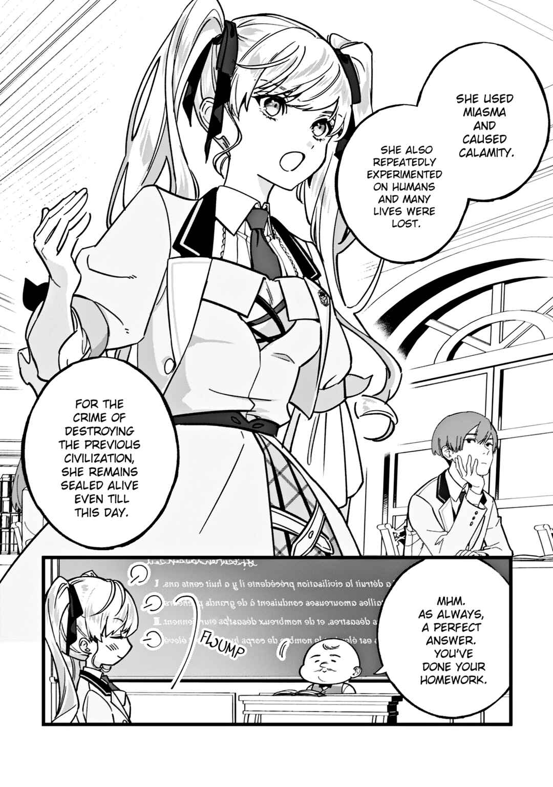 Page 3 Chapter 2 Doteihen Reijou ni Hyoui Shita 800-nen Mae no Akujo wa Hissori Seishun wo Tanoshinde Iru