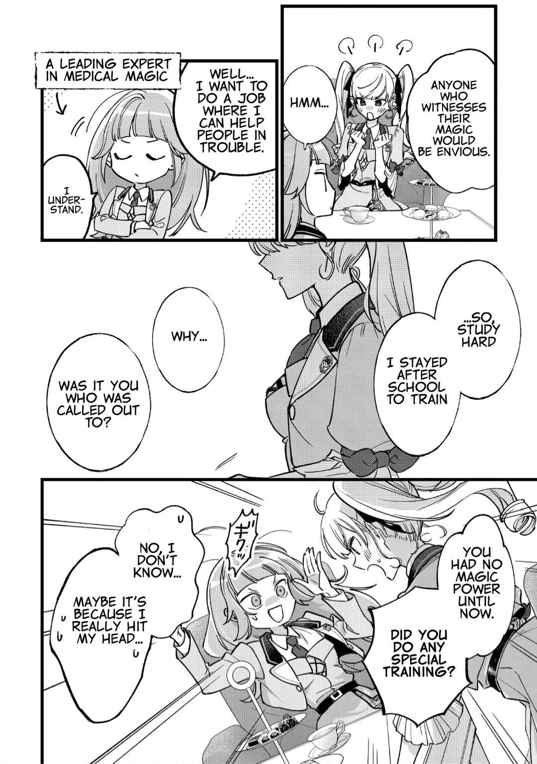 Page 13 Chapter 3 Doteihen Reijou ni Hyoui Shita 800-nen Mae no Akujo wa Hissori Seishun wo Tanoshinde Iru