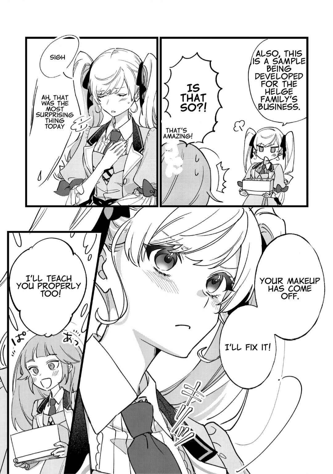Page 21 Chapter 3 Doteihen Reijou ni Hyoui Shita 800-nen Mae no Akujo wa Hissori Seishun wo Tanoshinde Iru