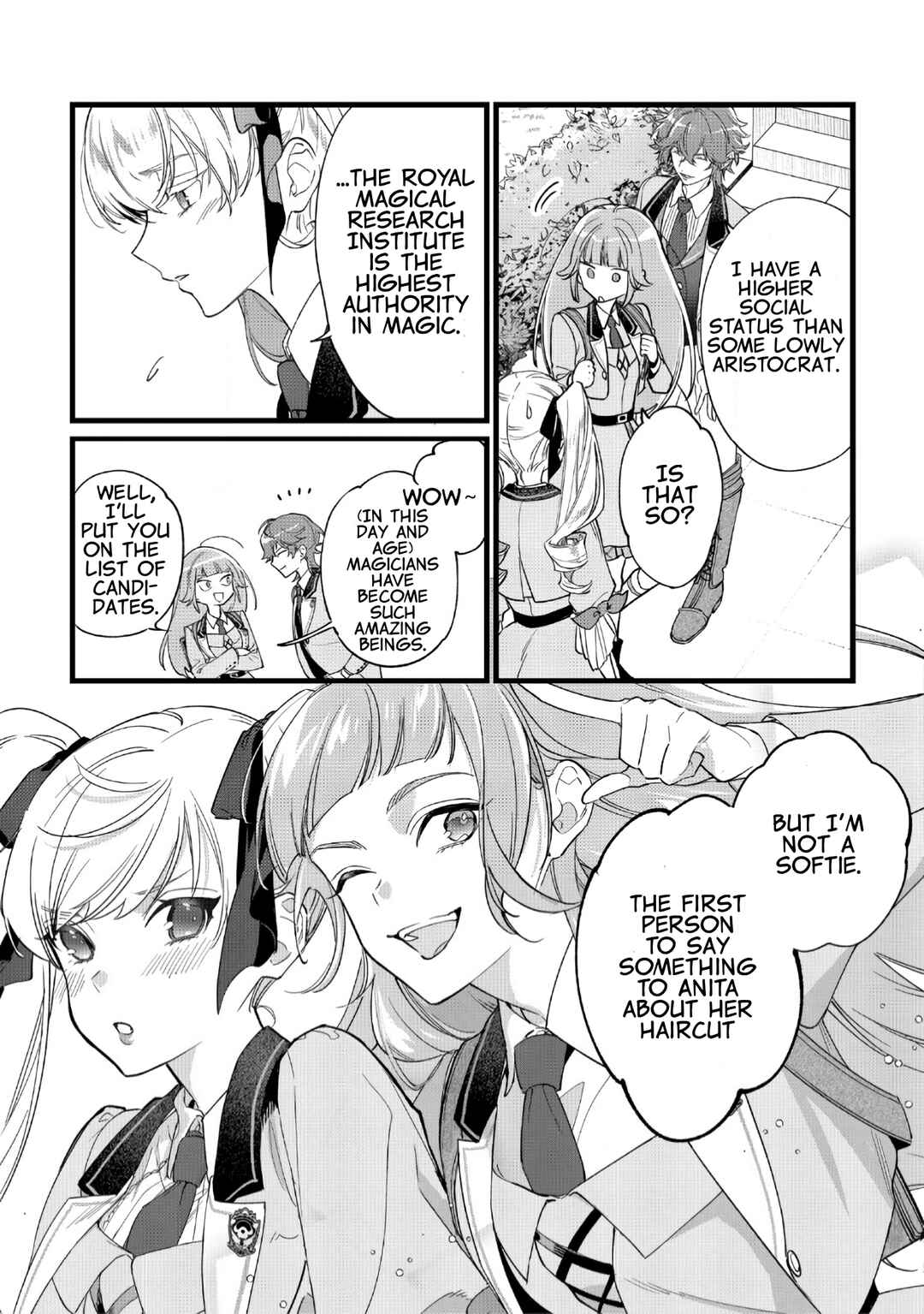 Page 8 Chapter 3 Doteihen Reijou ni Hyoui Shita 800-nen Mae no Akujo wa Hissori Seishun wo Tanoshinde Iru